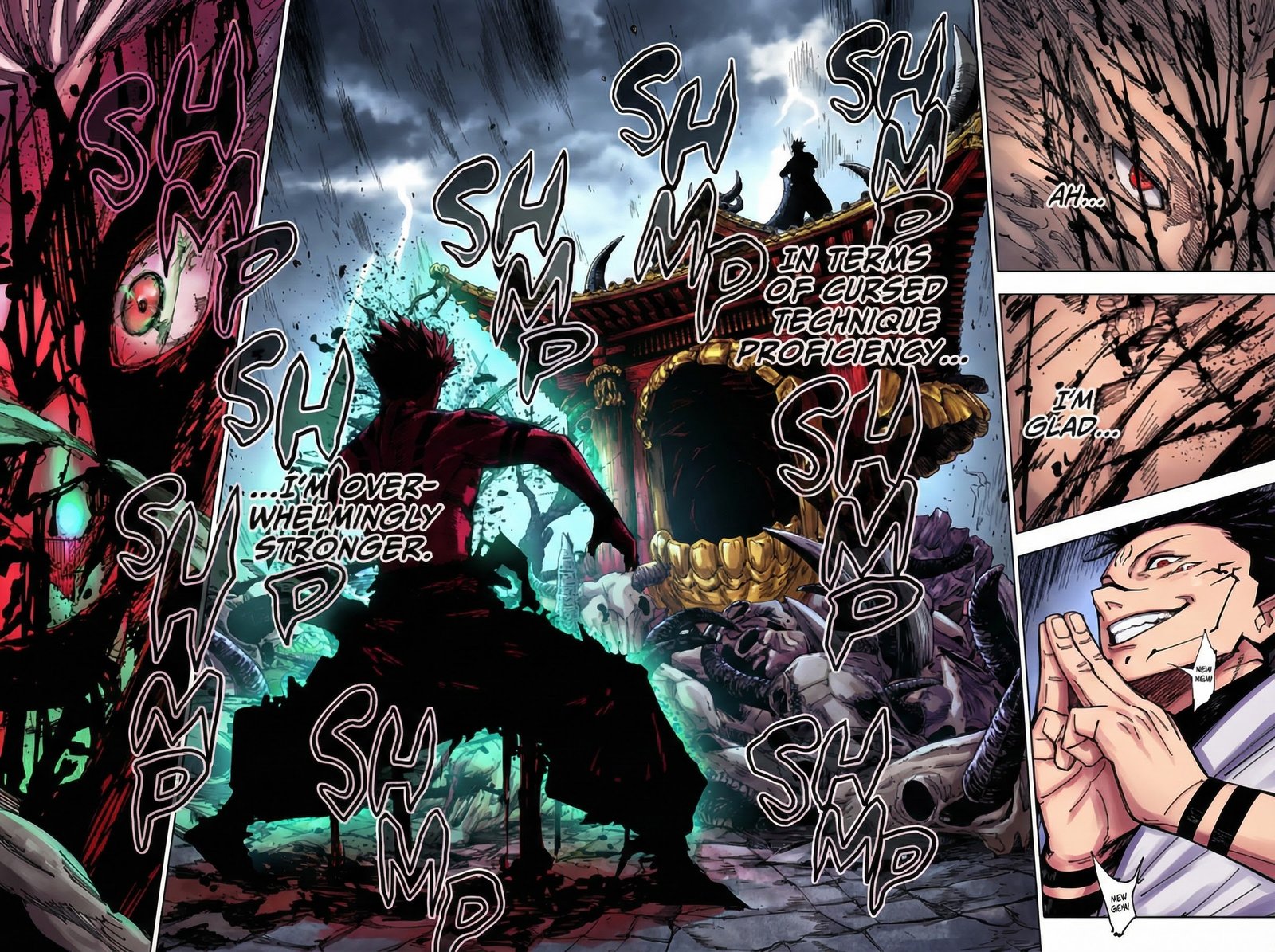 Jujutsu Kaisen Chapter 226 Page 1 - Colored Manga Panel