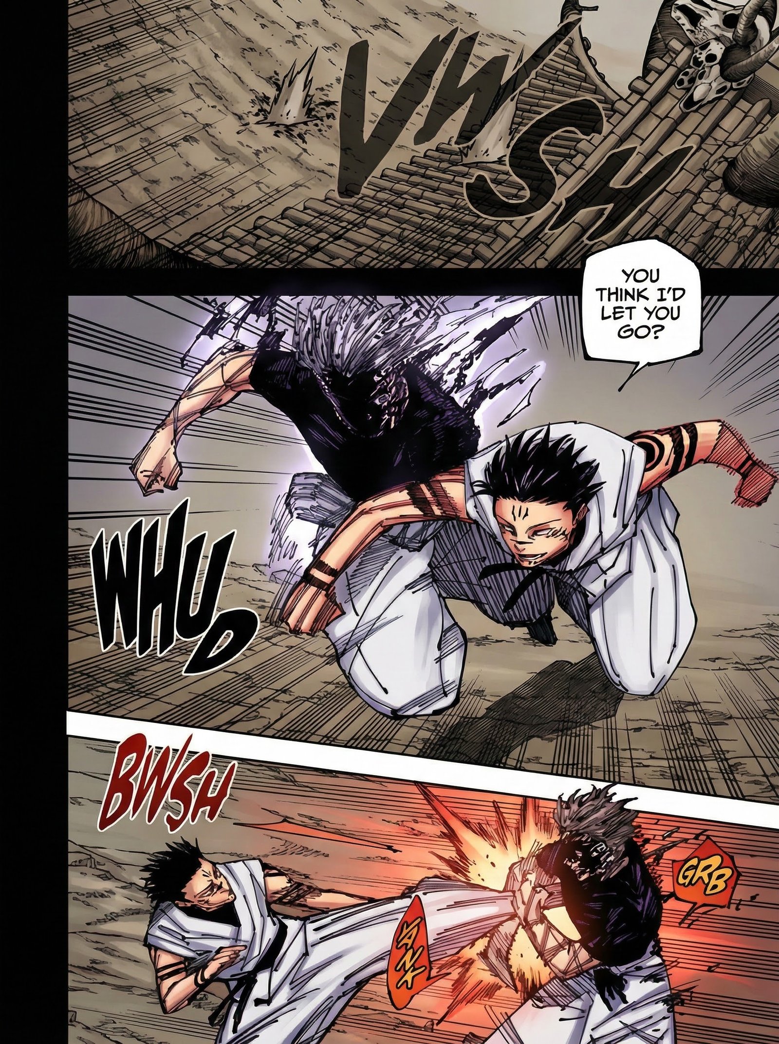 Jujutsu Kaisen Chapter 226 Page 5 - Colored Manga Panel