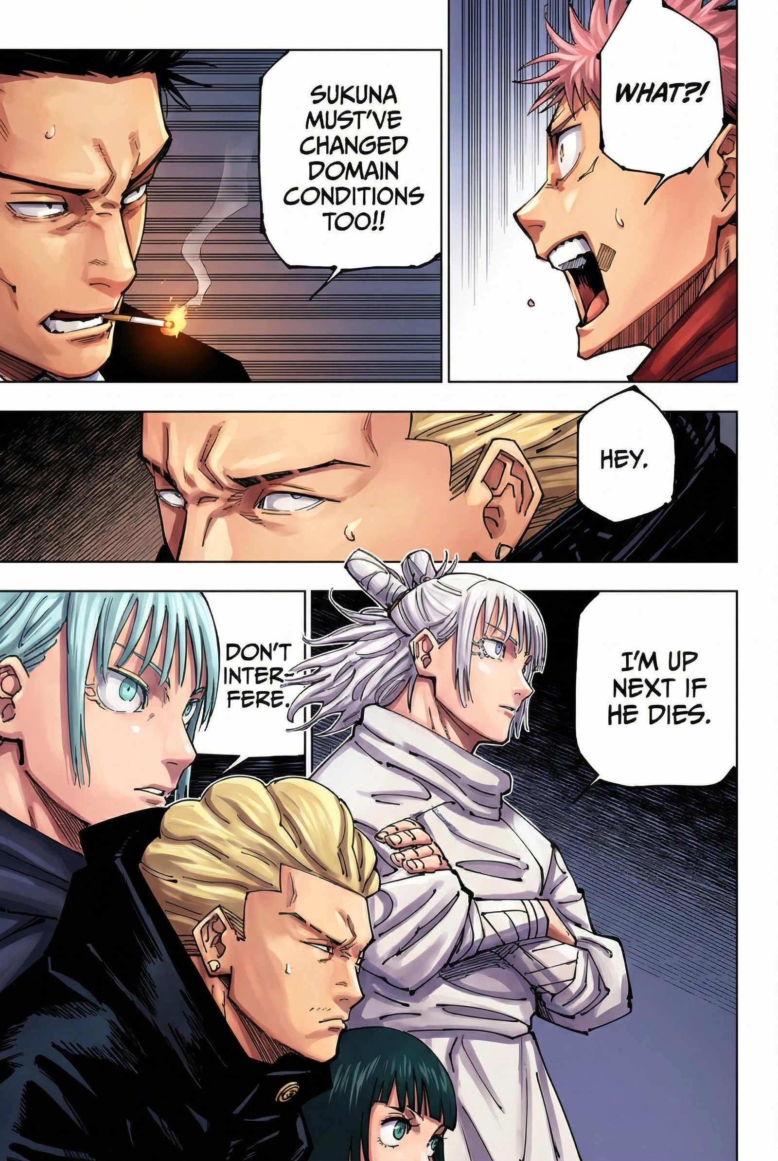 Jujutsu Kaisen Chapter 227 Page 12 - Colored Manga Panel