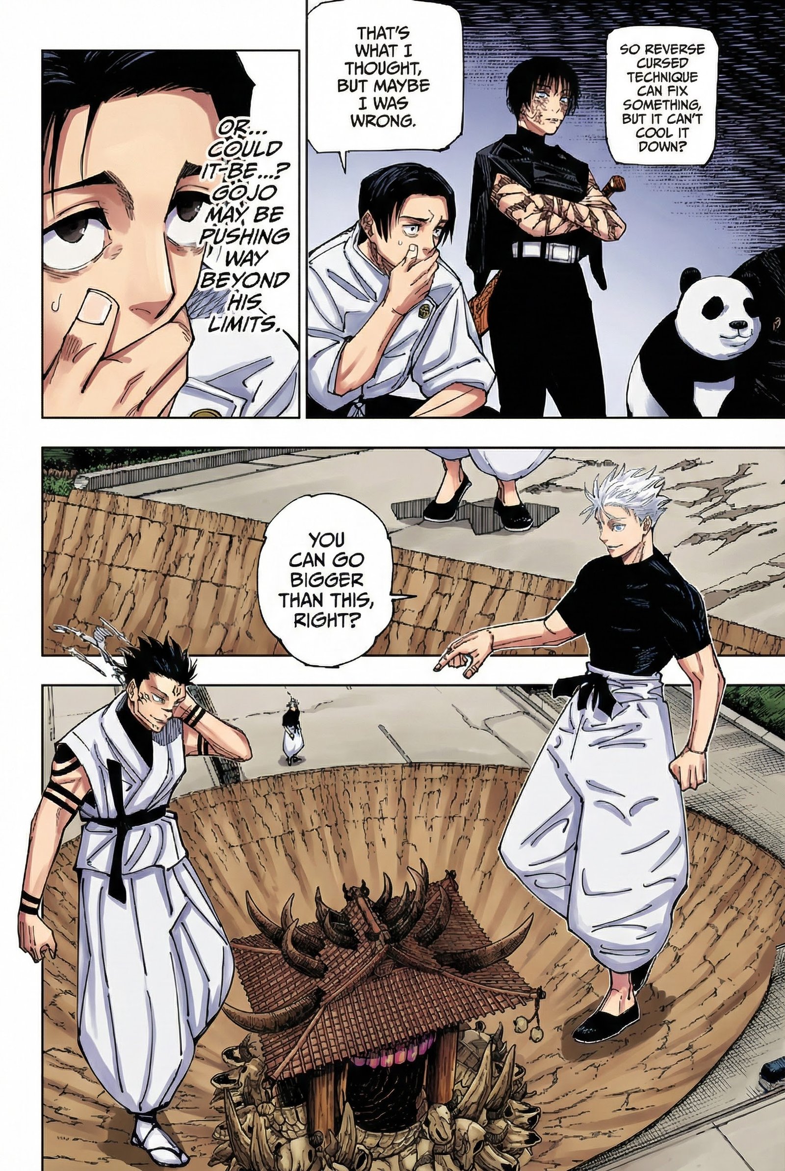 Jujutsu Kaisen Chapter 227 Page 2 - Colored Manga Panel