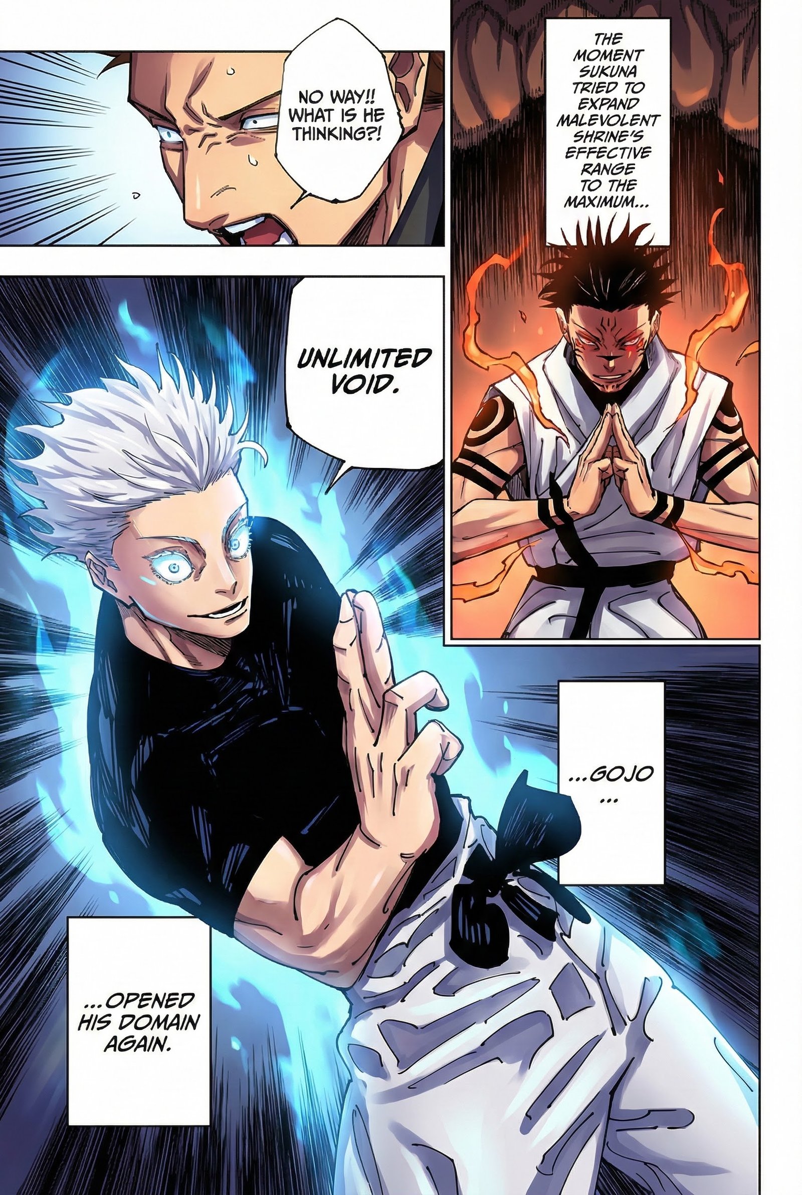 Jujutsu Kaisen Chapter 227 Page 3 - Colored Manga Panel