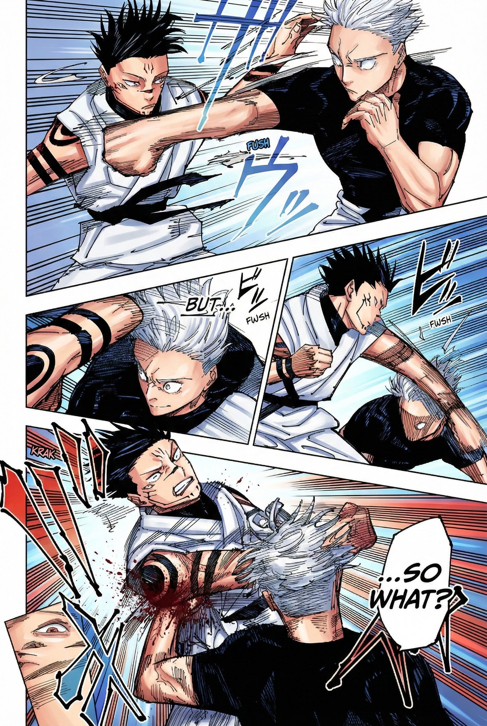 Jujutsu Kaisen Chapter 227 Page 8 - Colored Manga Panel
