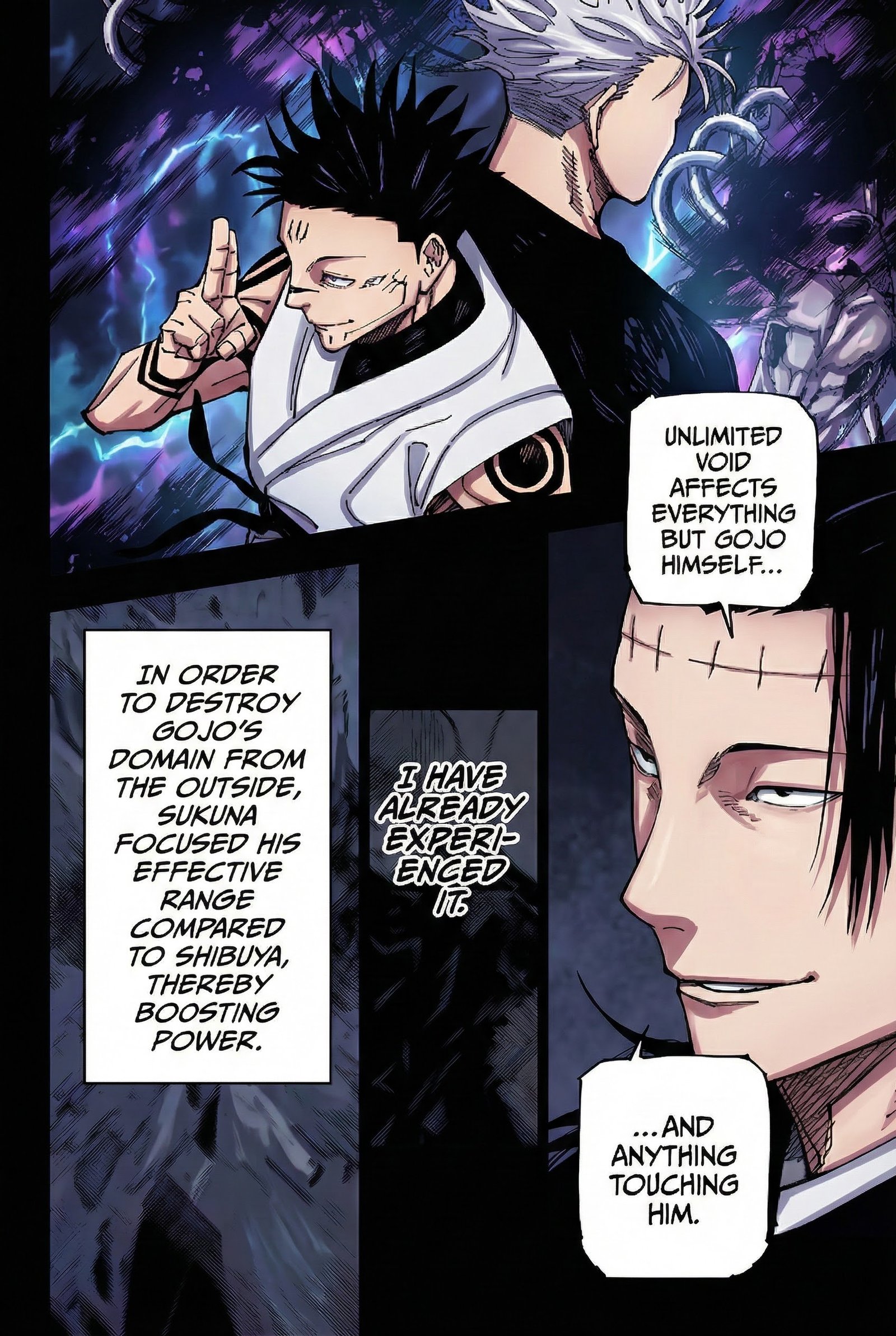 Jujutsu Kaisen Chapter 227 Page 9 - Colored Manga Panel