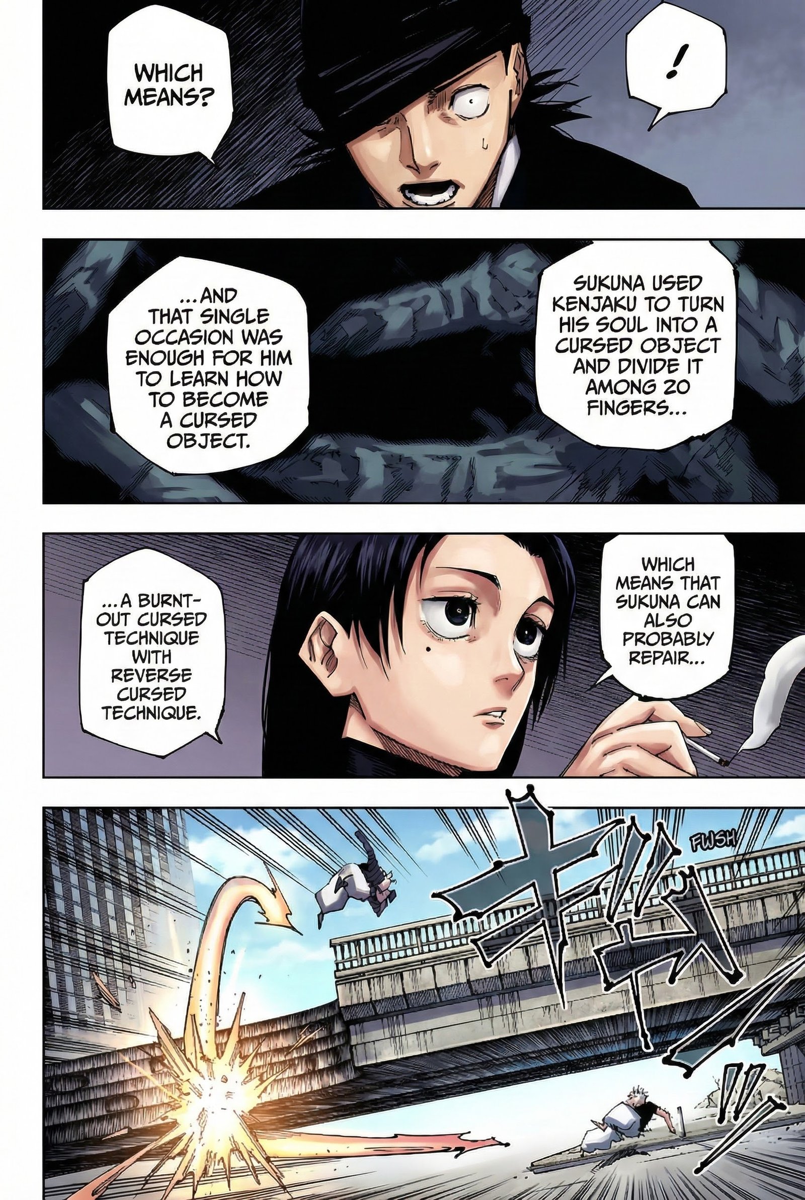 Jujutsu Kaisen Chapter 228 Page 13 - Colored Manga Panel