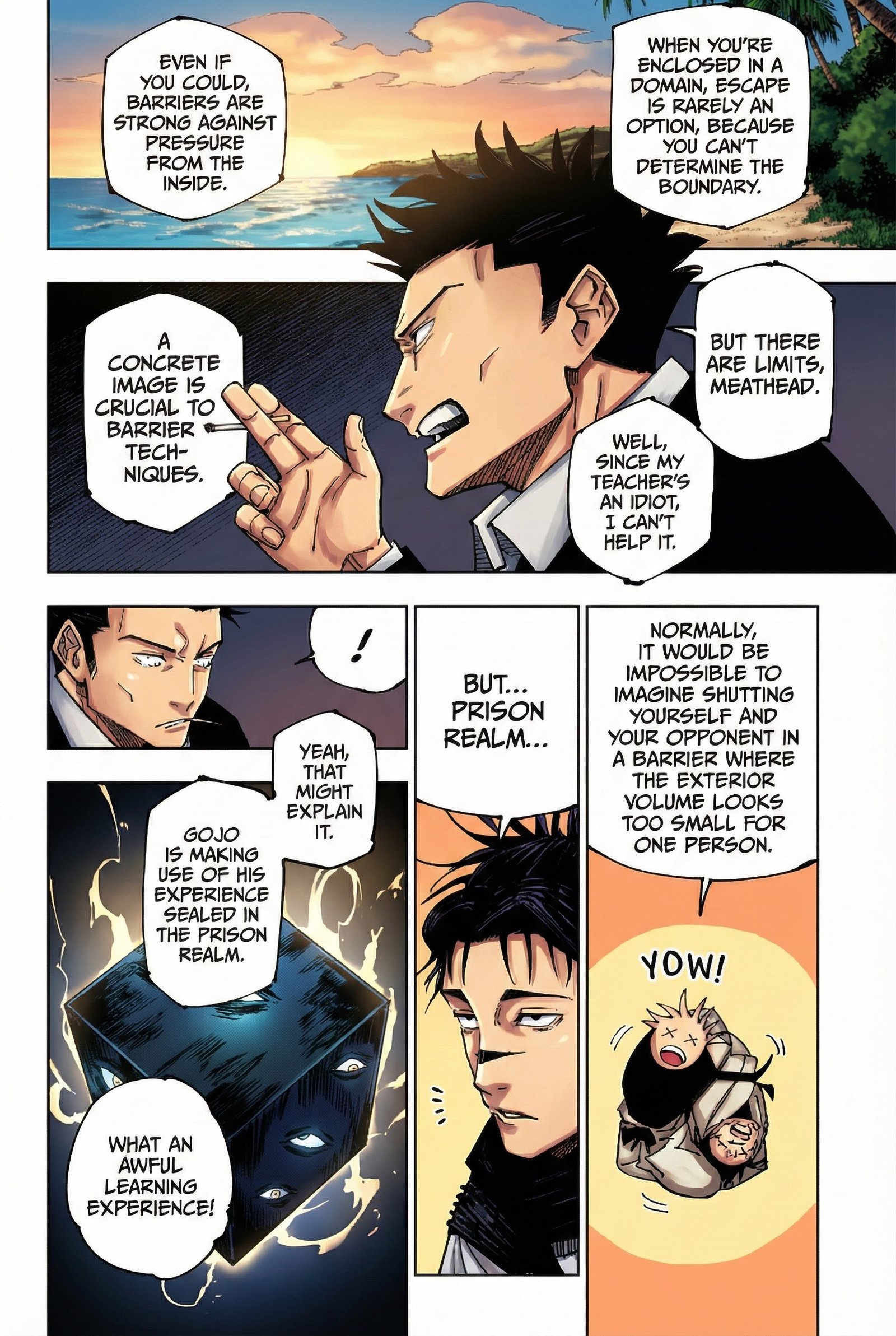 Jujutsu Kaisen Chapter 228 Page 2 - Colored Manga Panel