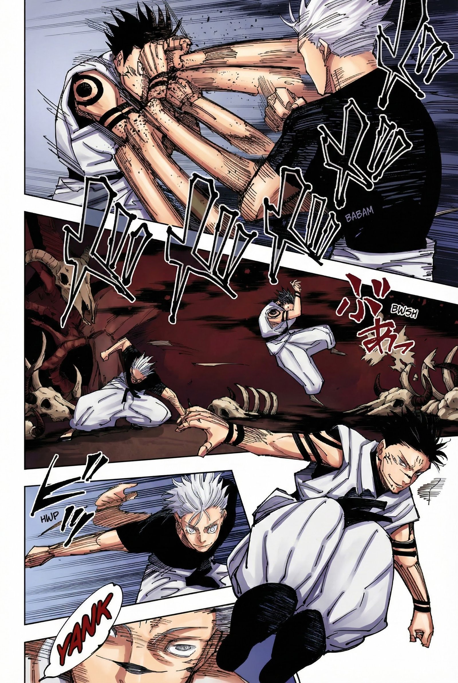 Jujutsu Kaisen Chapter 229 Page 4 - Colored Manga Panel