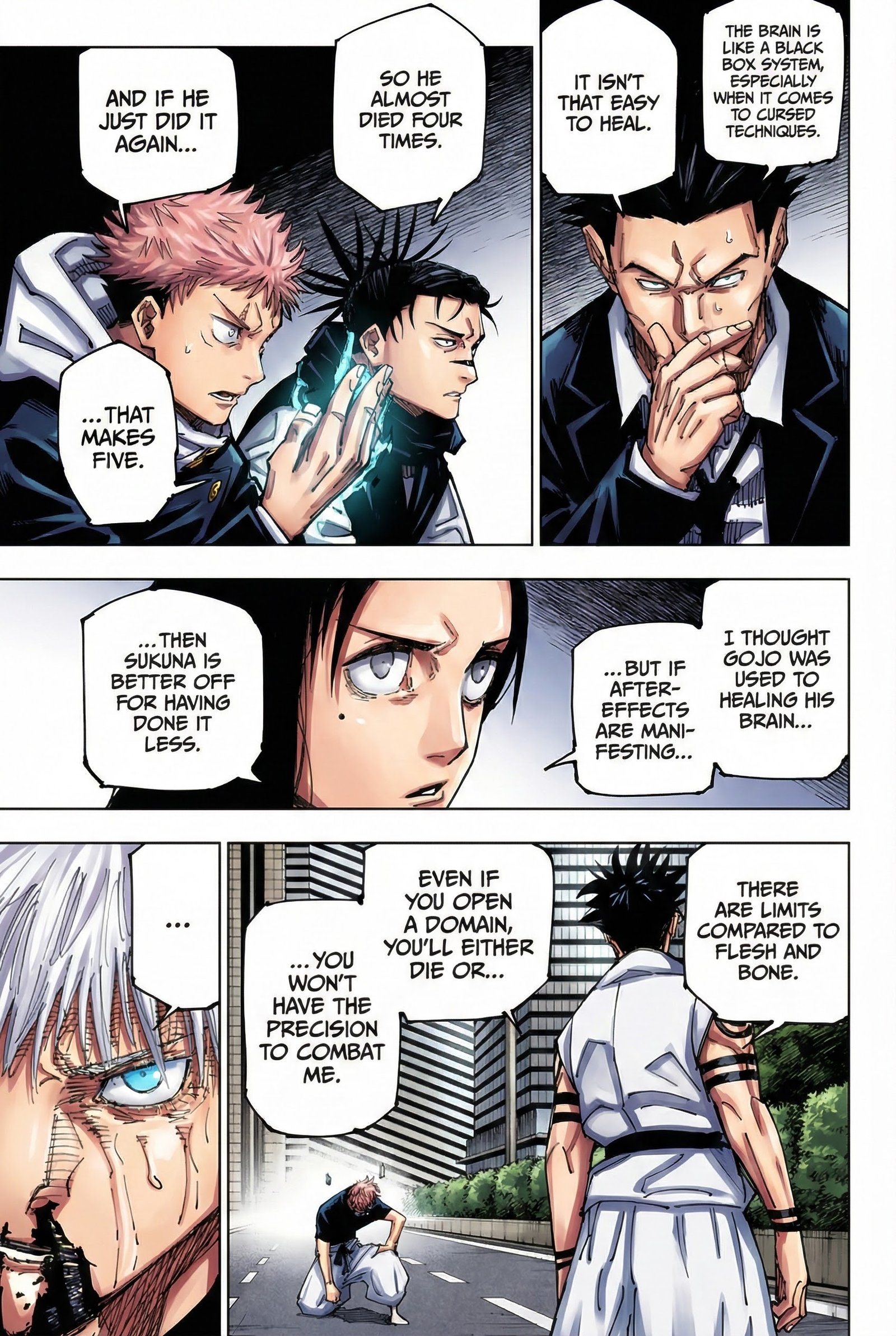 Jujutsu Kaisen Chapter 230 Page 11 - Colored Manga Panel