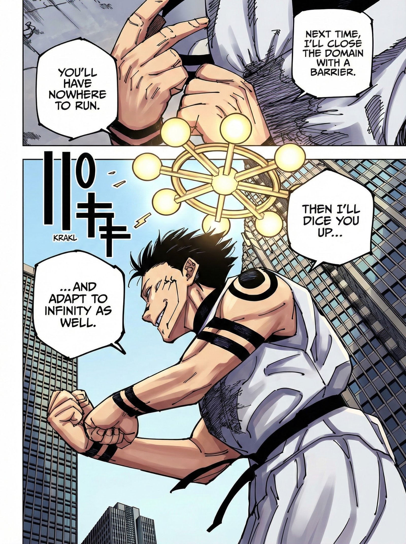 Jujutsu Kaisen Chapter 230 Page 12 - Colored Manga Panel
