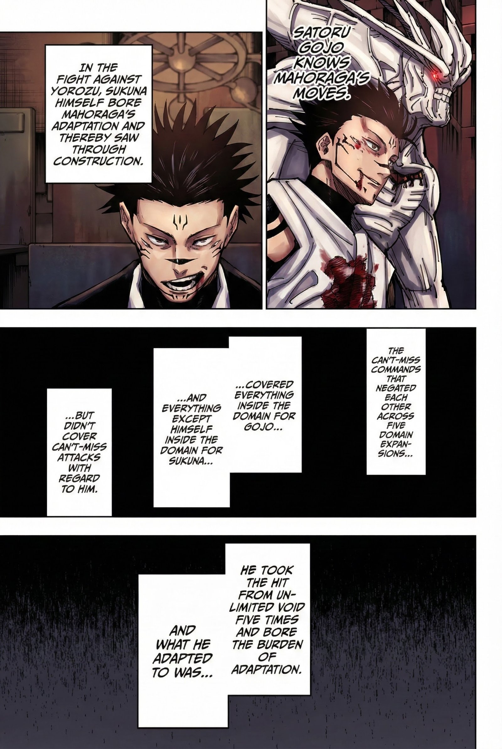 Jujutsu Kaisen Chapter 230 Page 3 - Colored Manga Panel