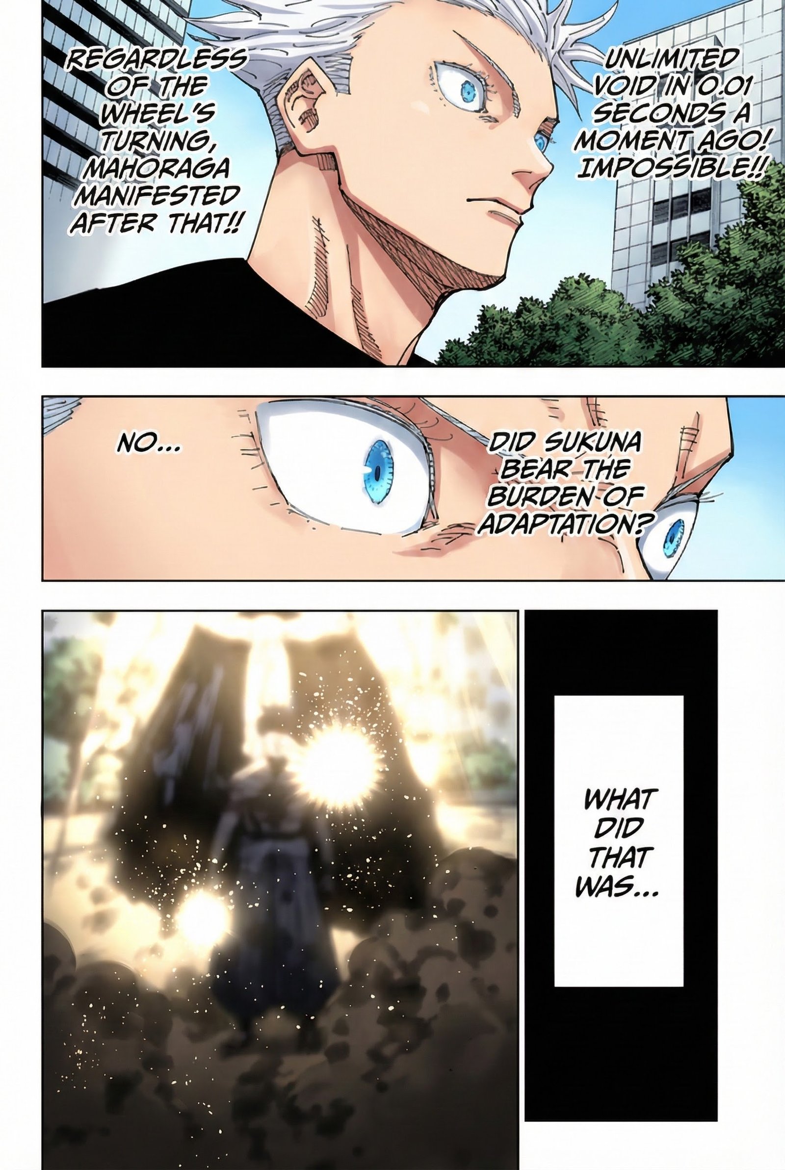 Jujutsu Kaisen Chapter 230 Page 4 - Colored Manga Panel