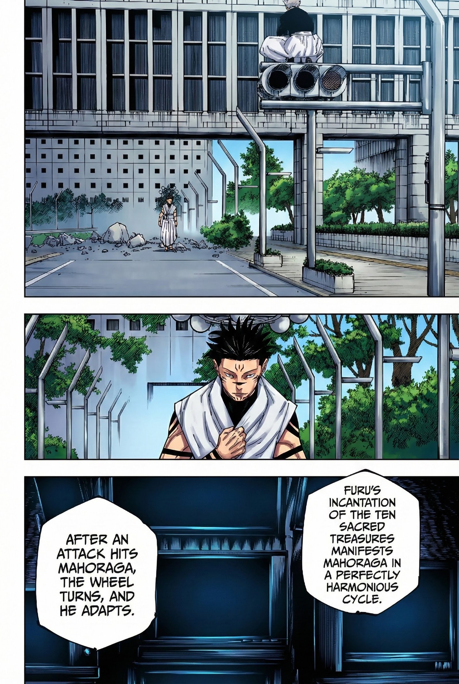 Jujutsu Kaisen Chapter 231 Page 11 - Colored Manga Panel