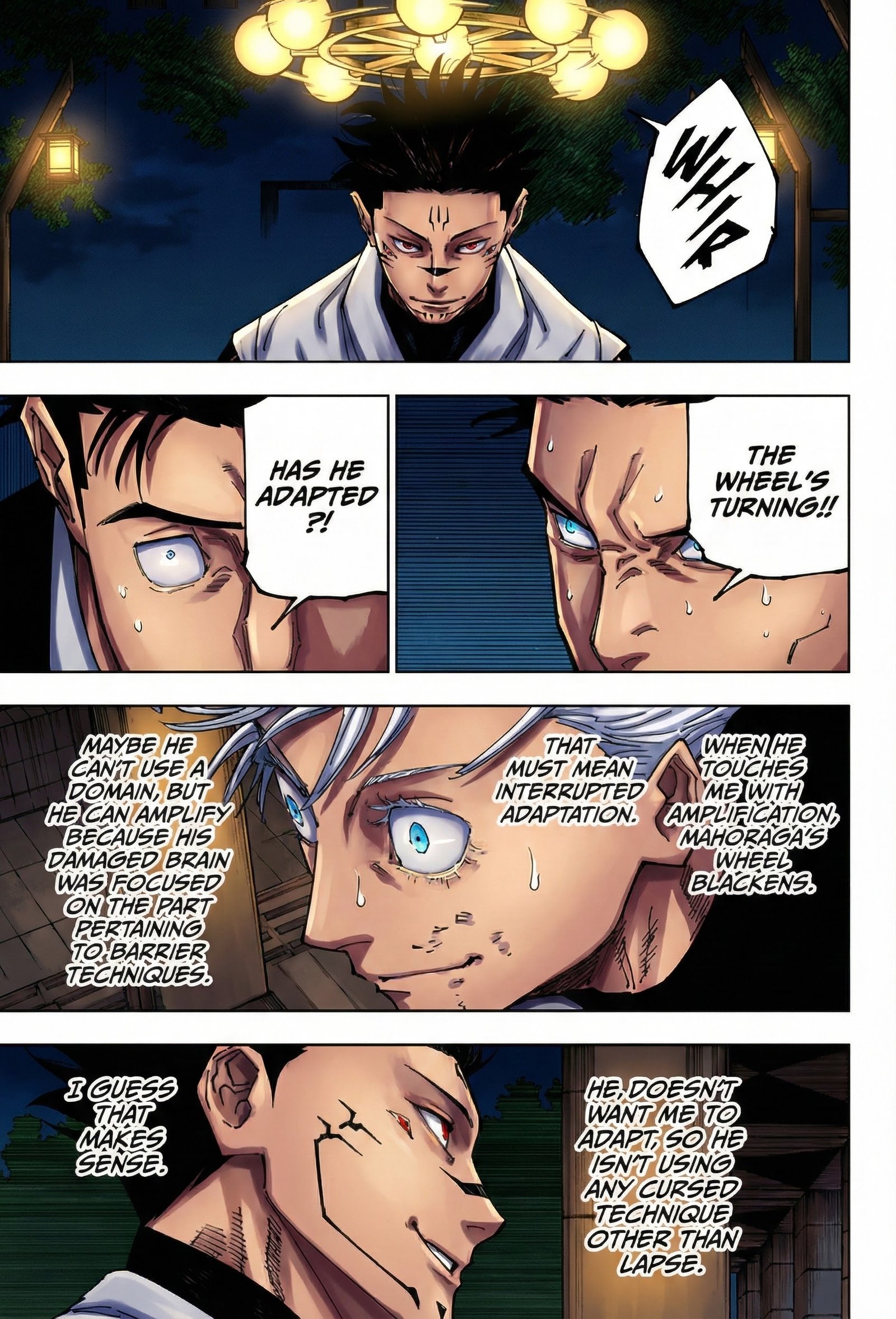 Jujutsu Kaisen Chapter 231 Page 12 - Colored Manga Panel