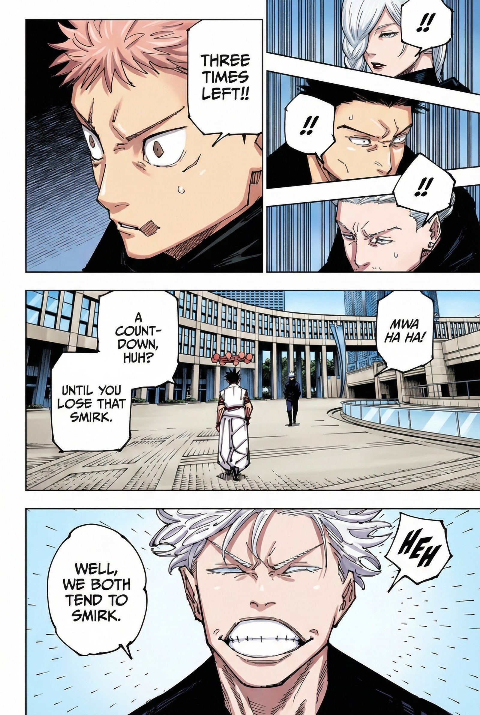 Jujutsu Kaisen Chapter 231 Page 17 - Colored Manga Panel