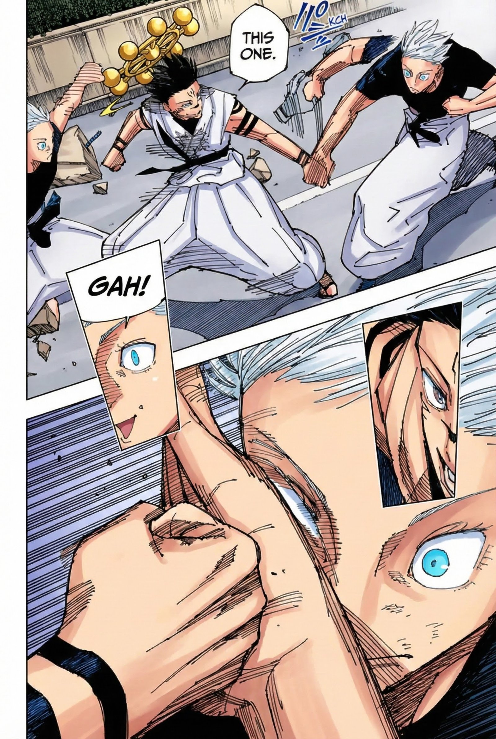 Jujutsu Kaisen Chapter 231 Page 9 - Colored Manga Panel