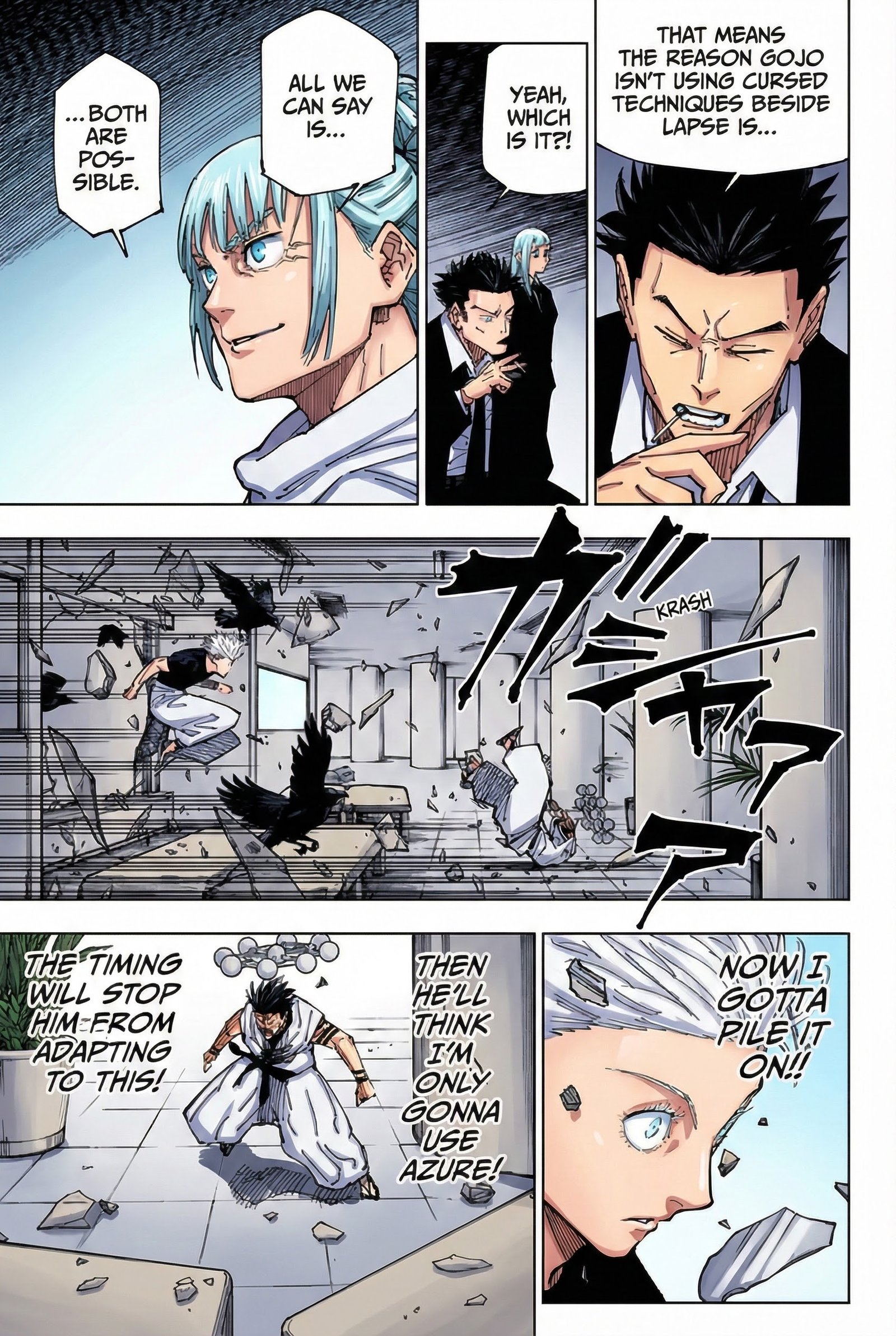 Jujutsu Kaisen Chapter 232 Page 7 - Colored Manga Panel
