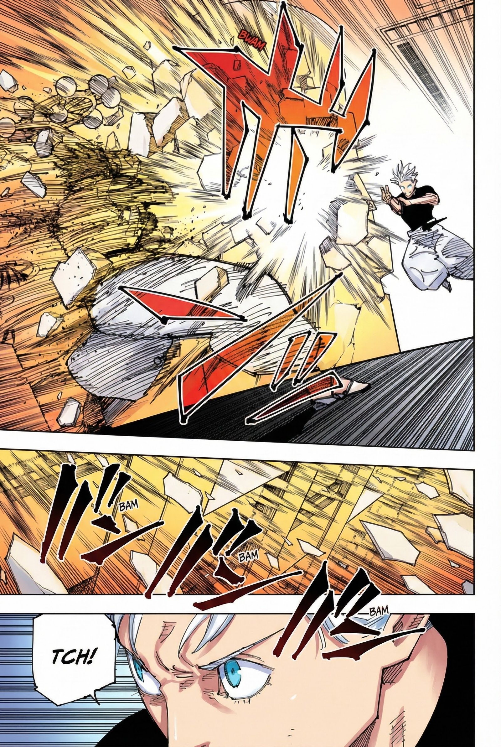 Jujutsu Kaisen Chapter 232 Page 9 - Colored Manga Panel