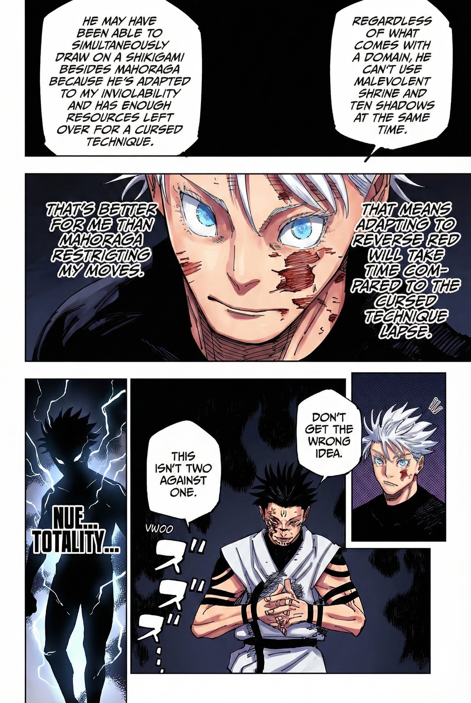 Jujutsu Kaisen Chapter 233 Page 12 - Colored Manga Panel