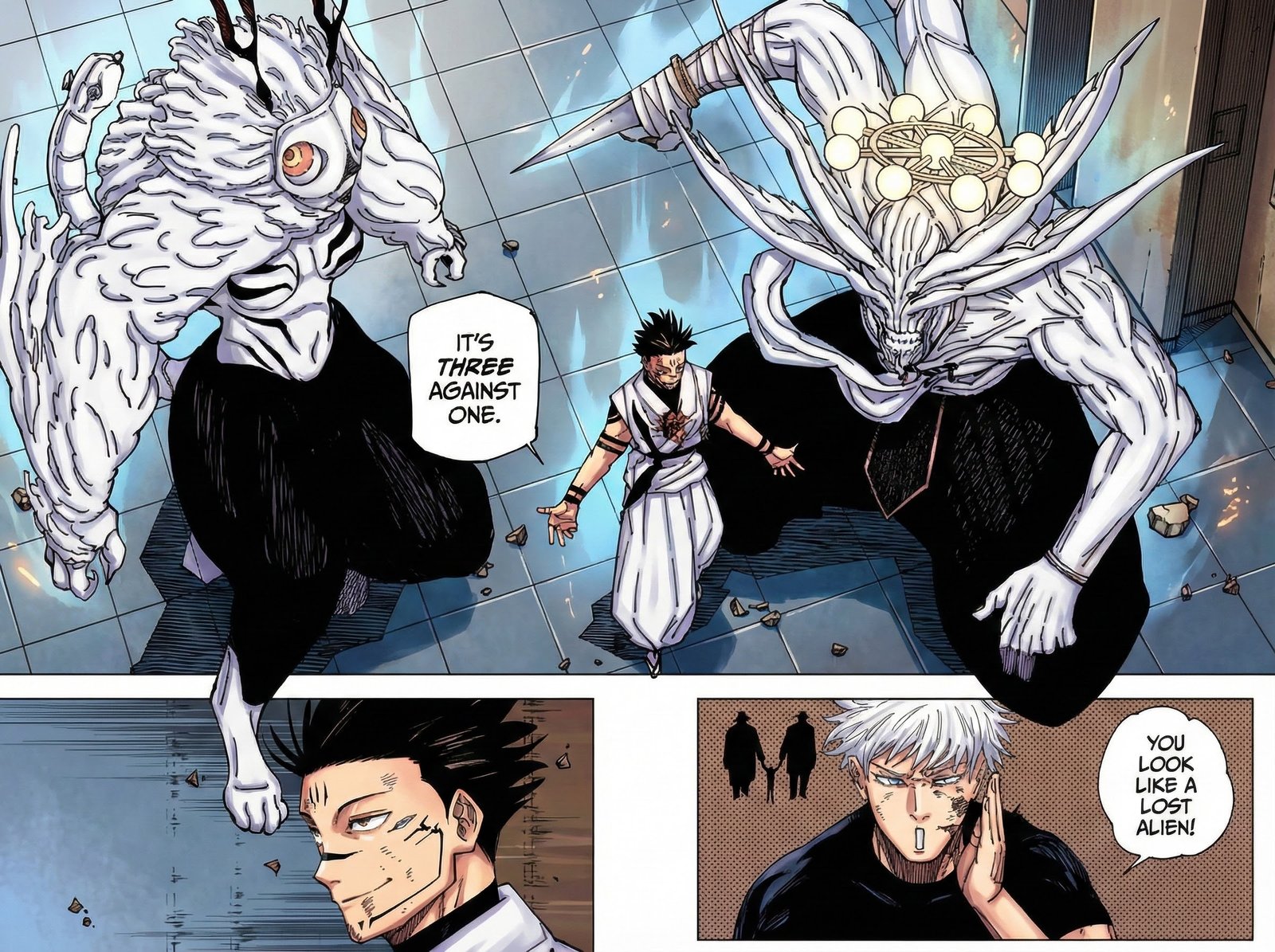Jujutsu Kaisen Chapter 233 Page 14 - Colored Manga Panel
