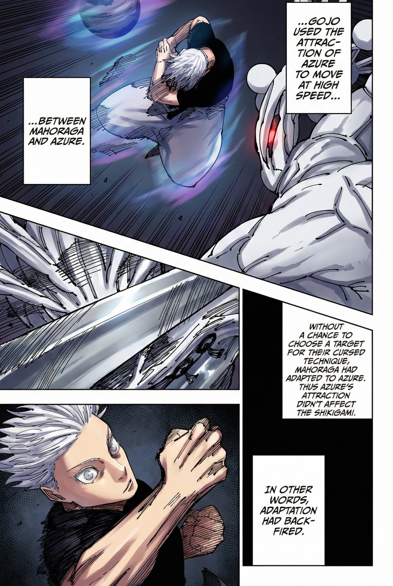 Jujutsu Kaisen Chapter 235 Page 12 - Colored Manga Panel