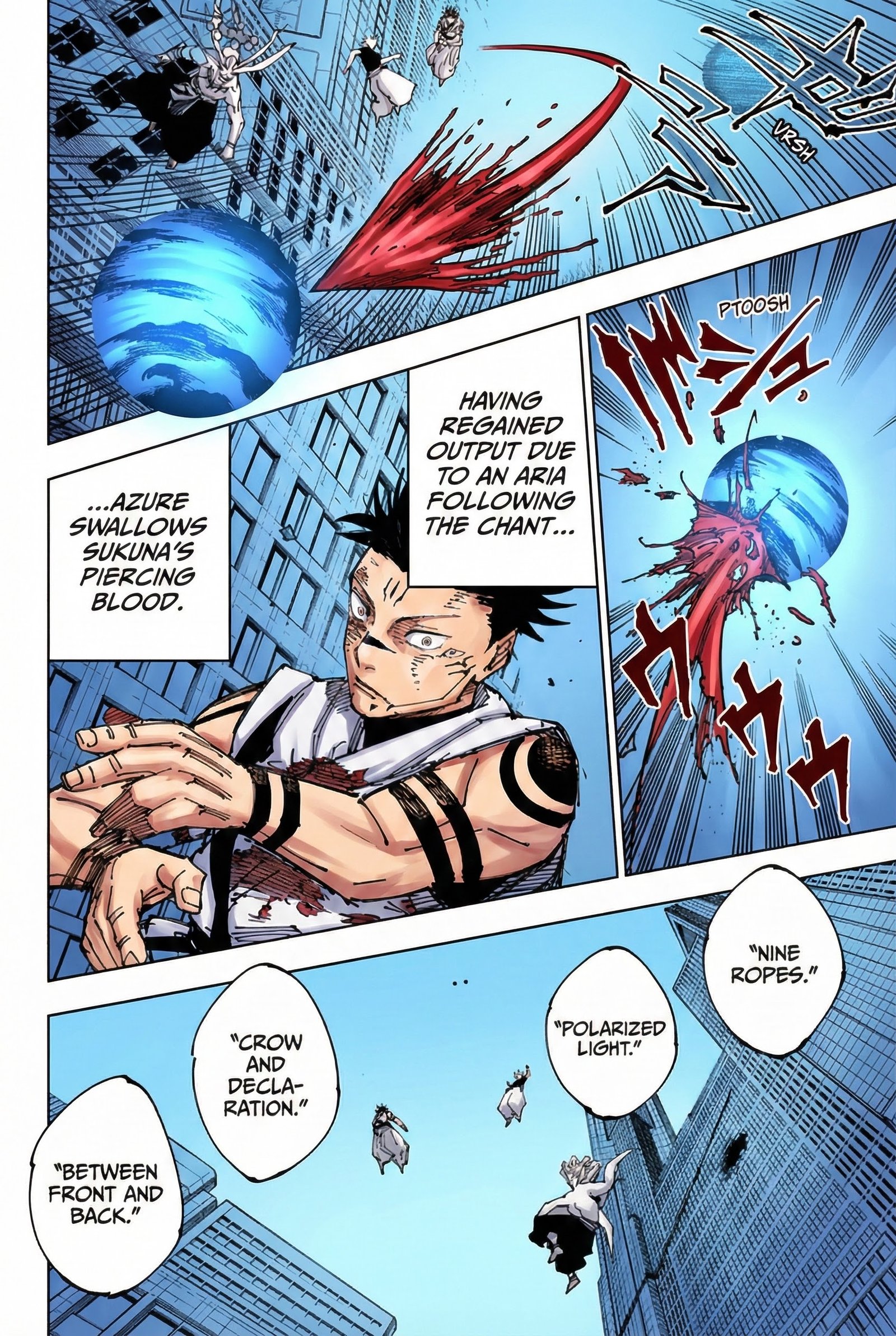 Jujutsu Kaisen Chapter 235 Page 14 - Colored Manga Panel