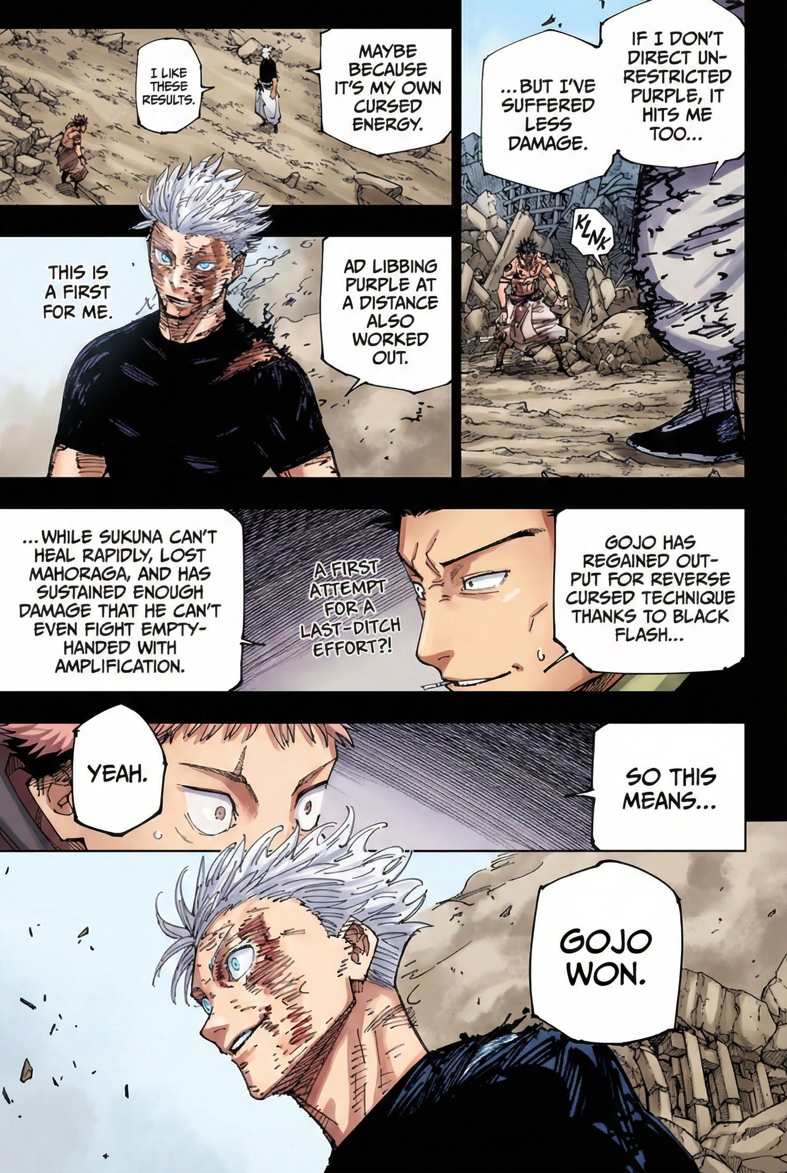 Jujutsu Kaisen Chapter 235 Page 19 - Colored Manga Panel