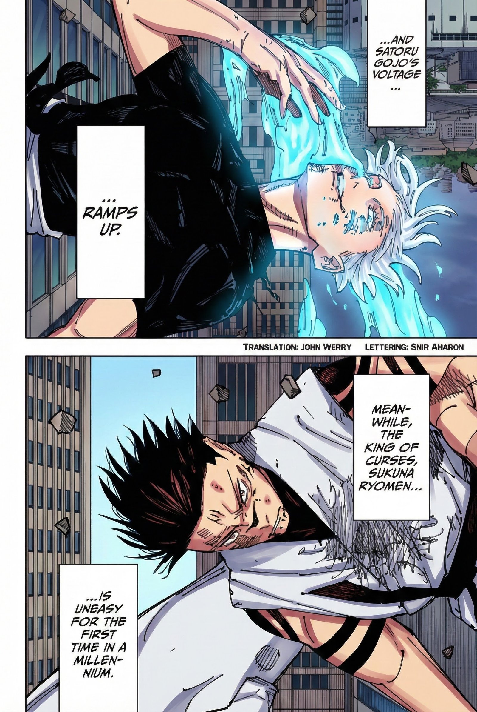 Jujutsu Kaisen Chapter 235 Page 2 - Colored Manga Panel