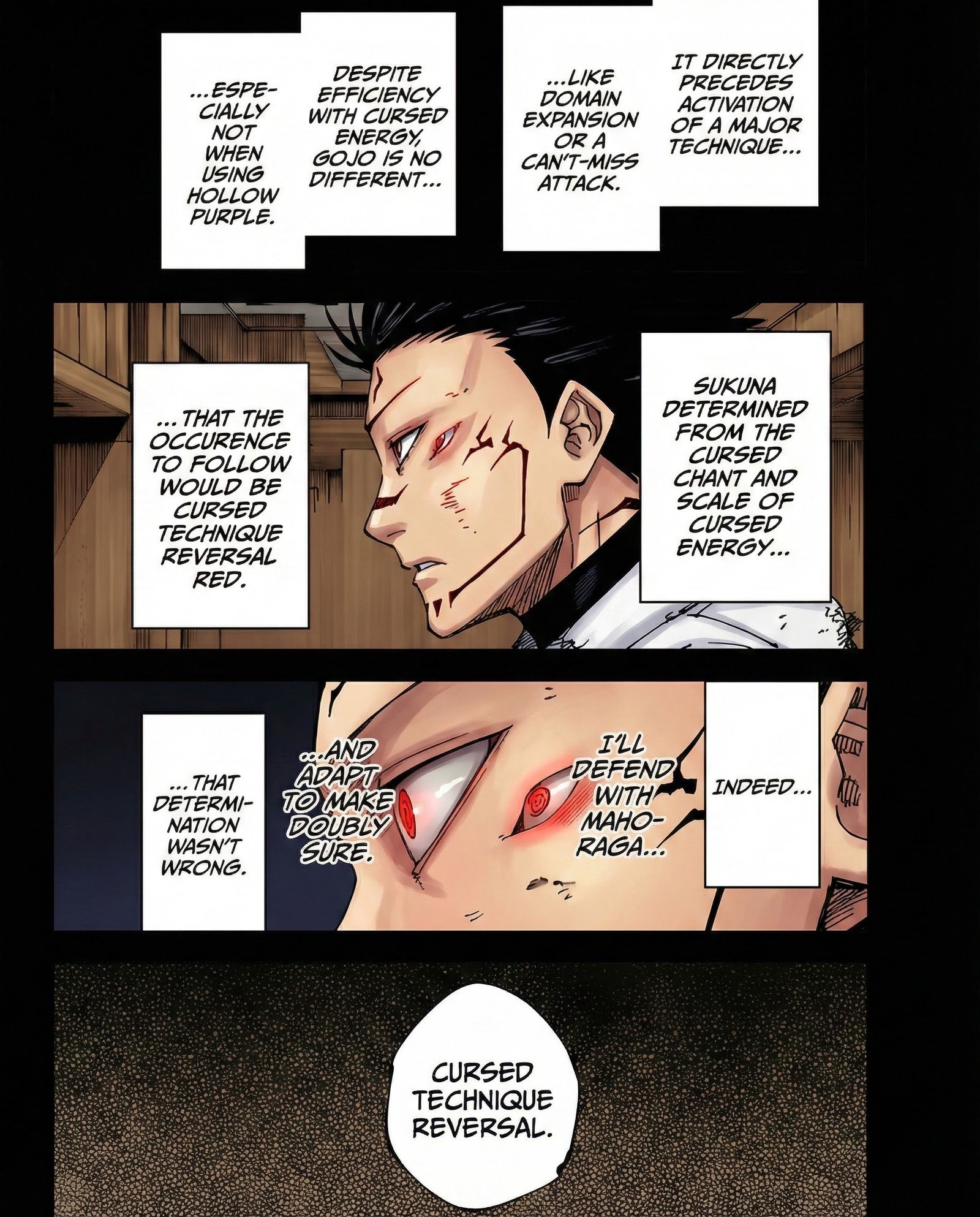 Jujutsu Kaisen Chapter 235 Page 8 - Colored Manga Panel