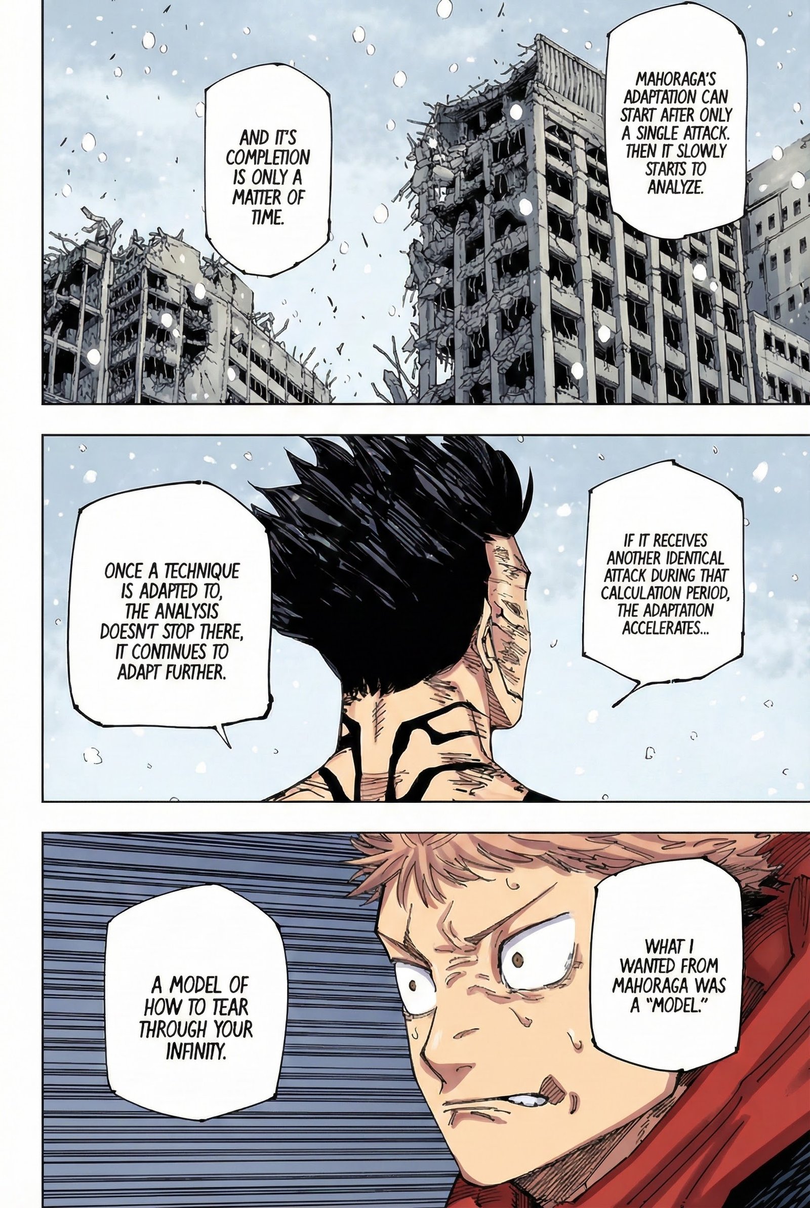 Jujutsu Kaisen Chapter 236 Page 12 - Colored Manga Panel