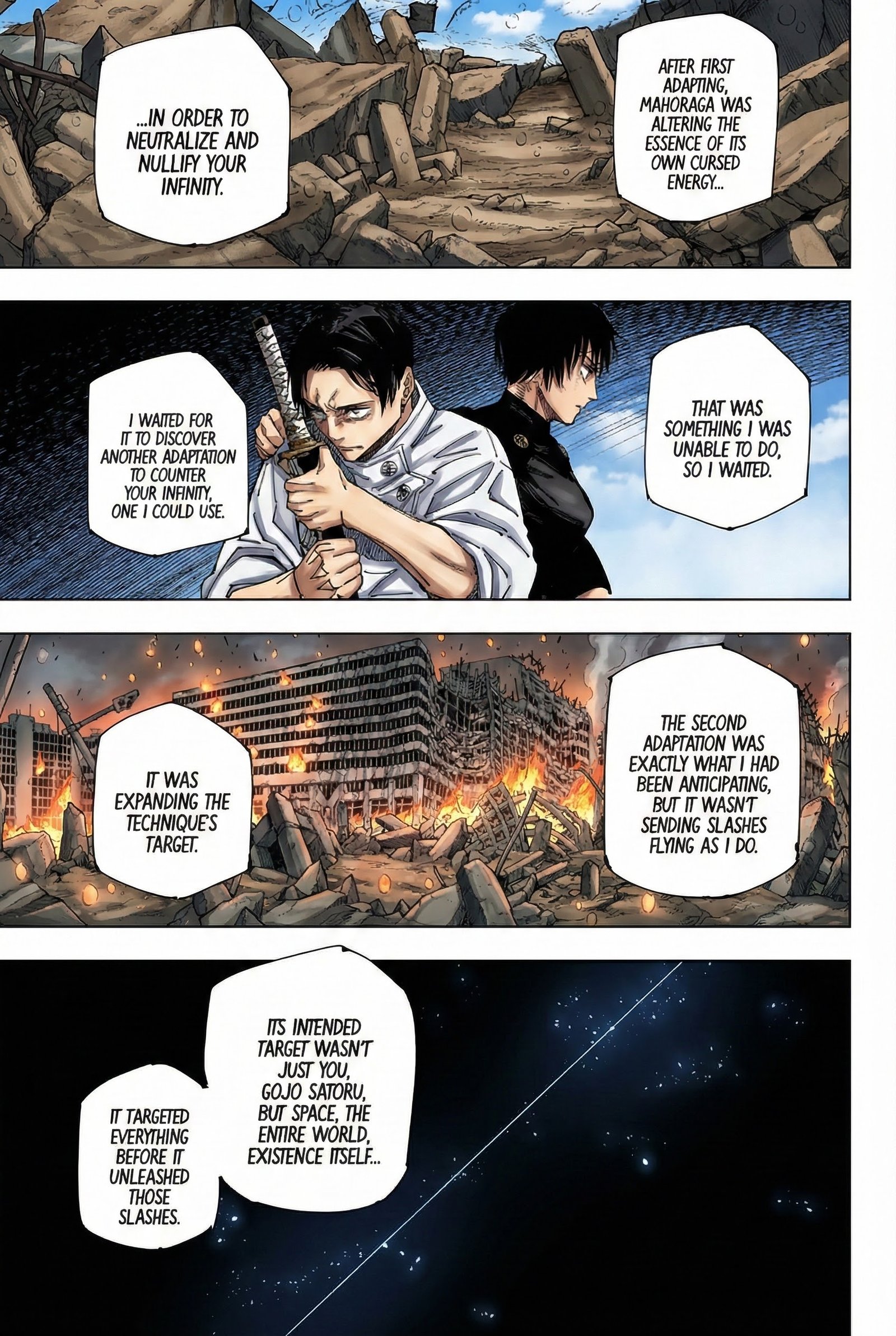 Jujutsu Kaisen Chapter 236 Page 13 - Colored Manga Panel