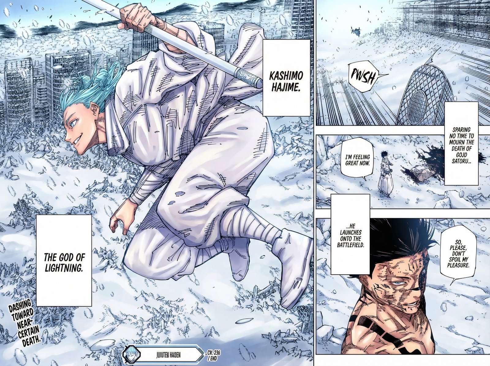 Jujutsu Kaisen Chapter 236 Page 16 - Colored Manga Panel
