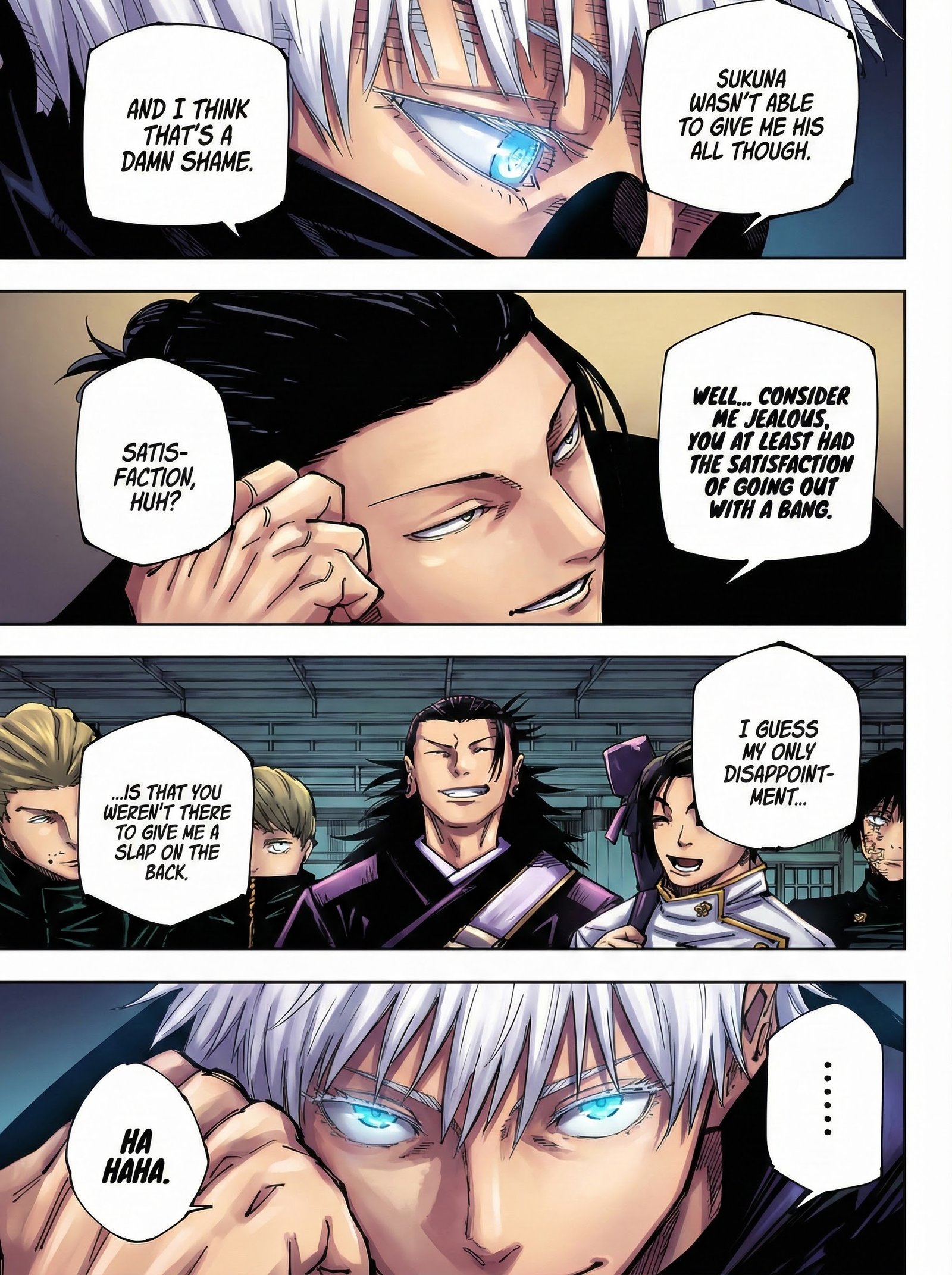Jujutsu Kaisen Chapter 236 Page 4 - Colored Manga Panel