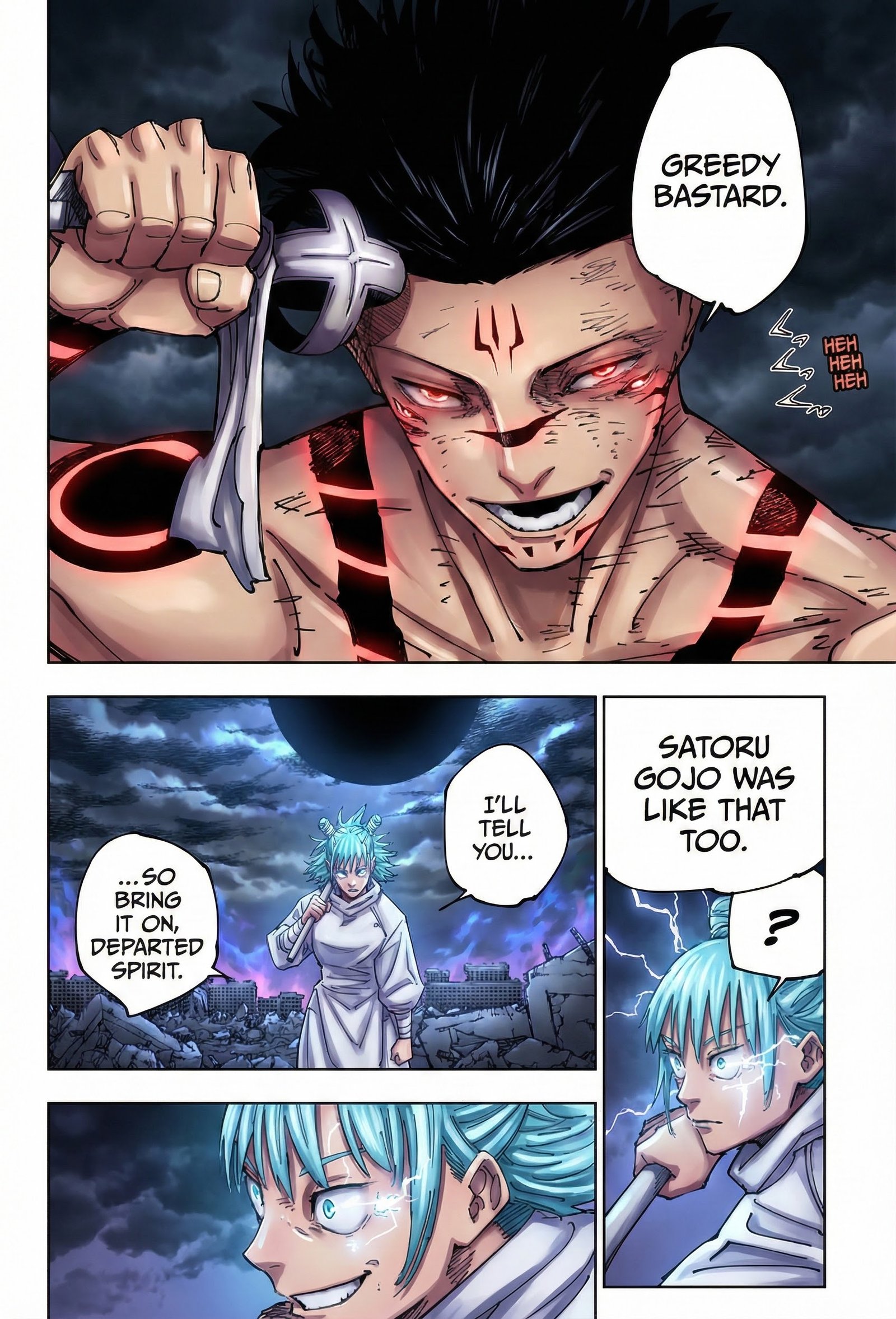 Jujutsu Kaisen Chapter 237 Page 10 - Colored Manga Panel