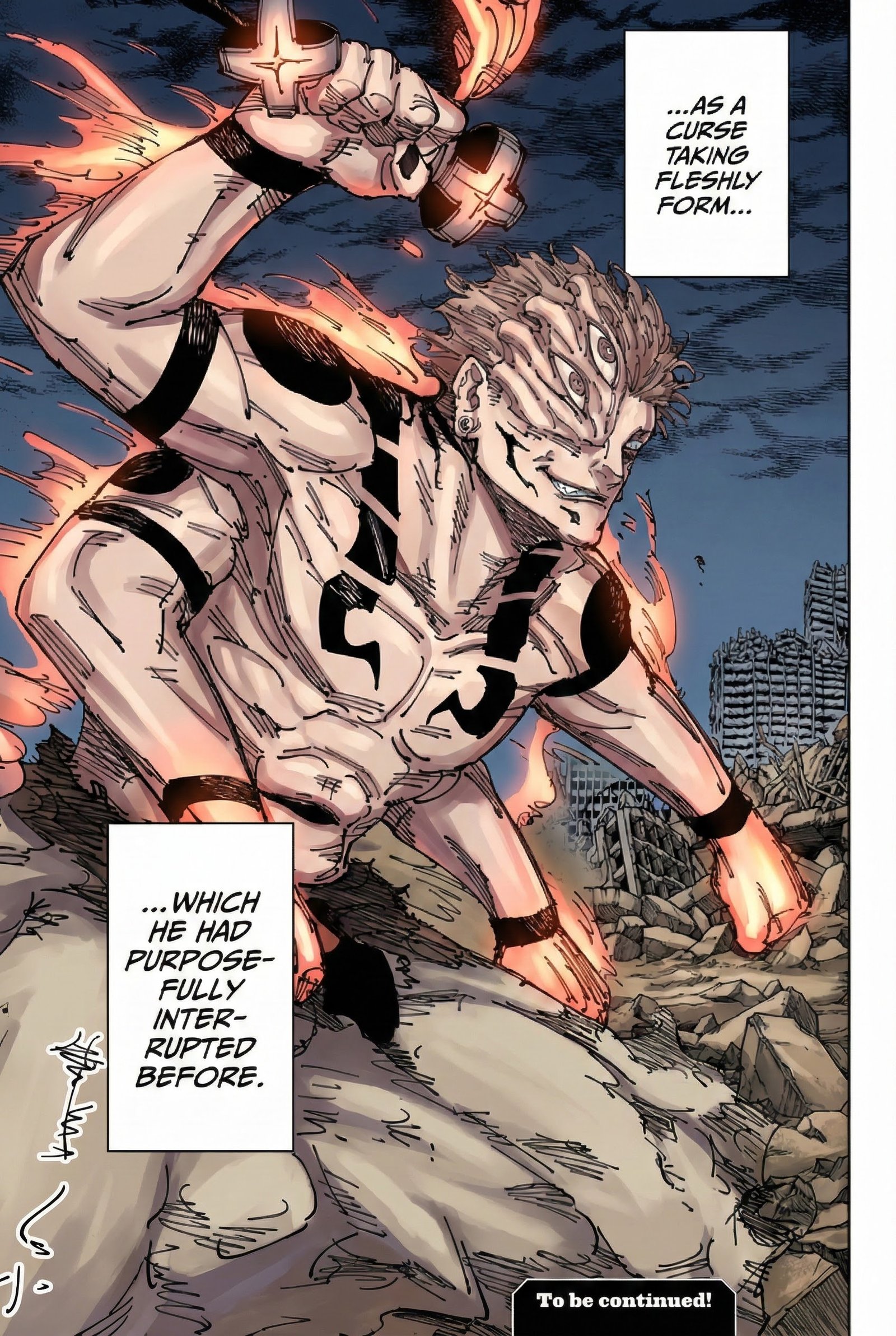 Jujutsu Kaisen Chapter 237 Page 19 - Colored Manga Panel