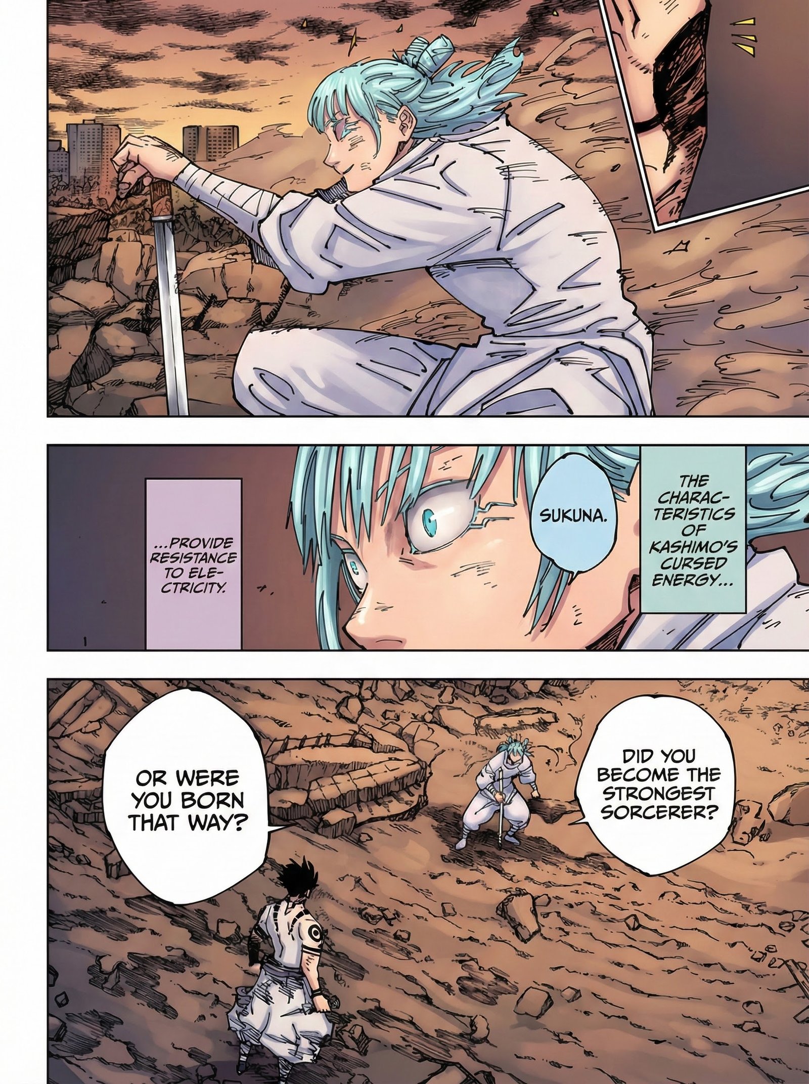 Jujutsu Kaisen Chapter 237 Page 7 - Colored Manga Panel