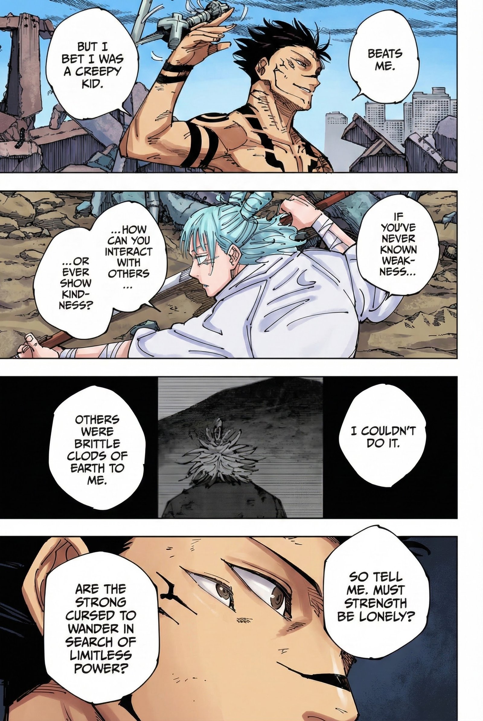 Jujutsu Kaisen Chapter 237 Page 8 - Colored Manga Panel