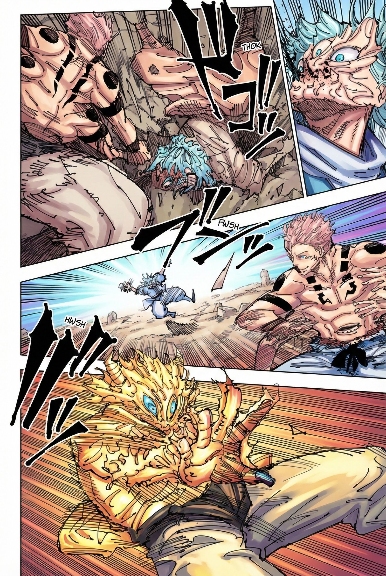 Jujutsu Kaisen Chapter 238 Page 11 - Colored Manga Panel