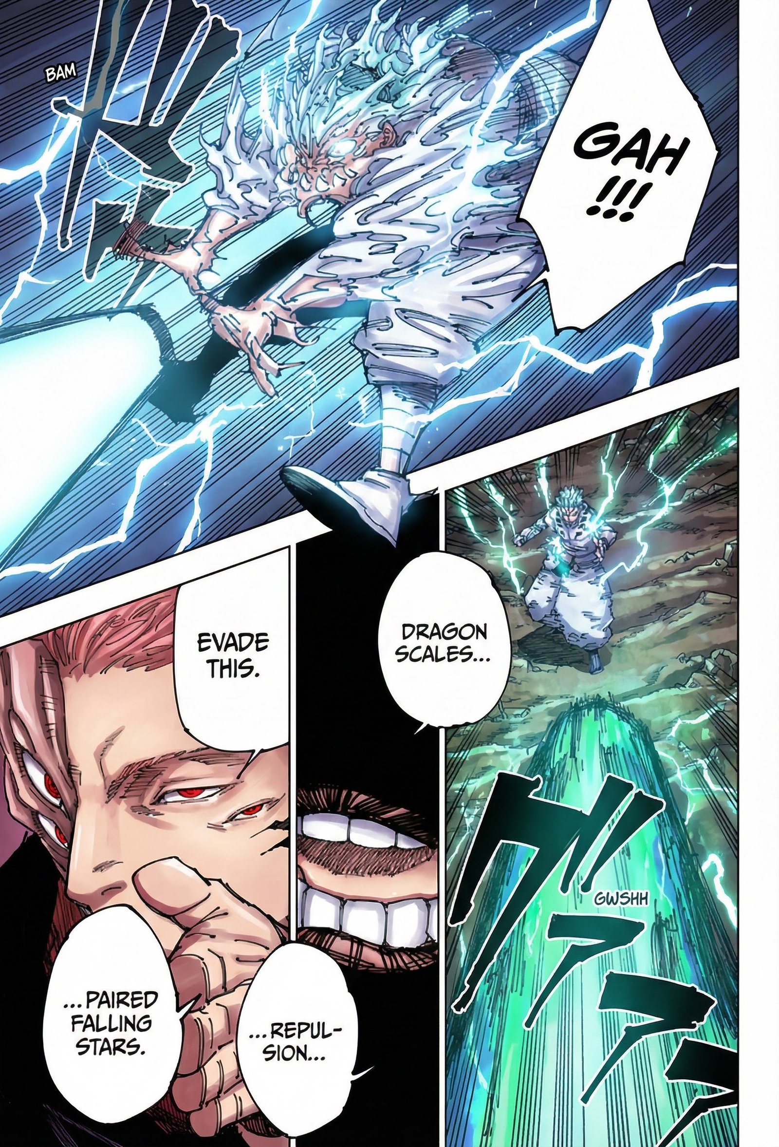 Jujutsu Kaisen Chapter 238 Page 7 - Colored Manga Panel