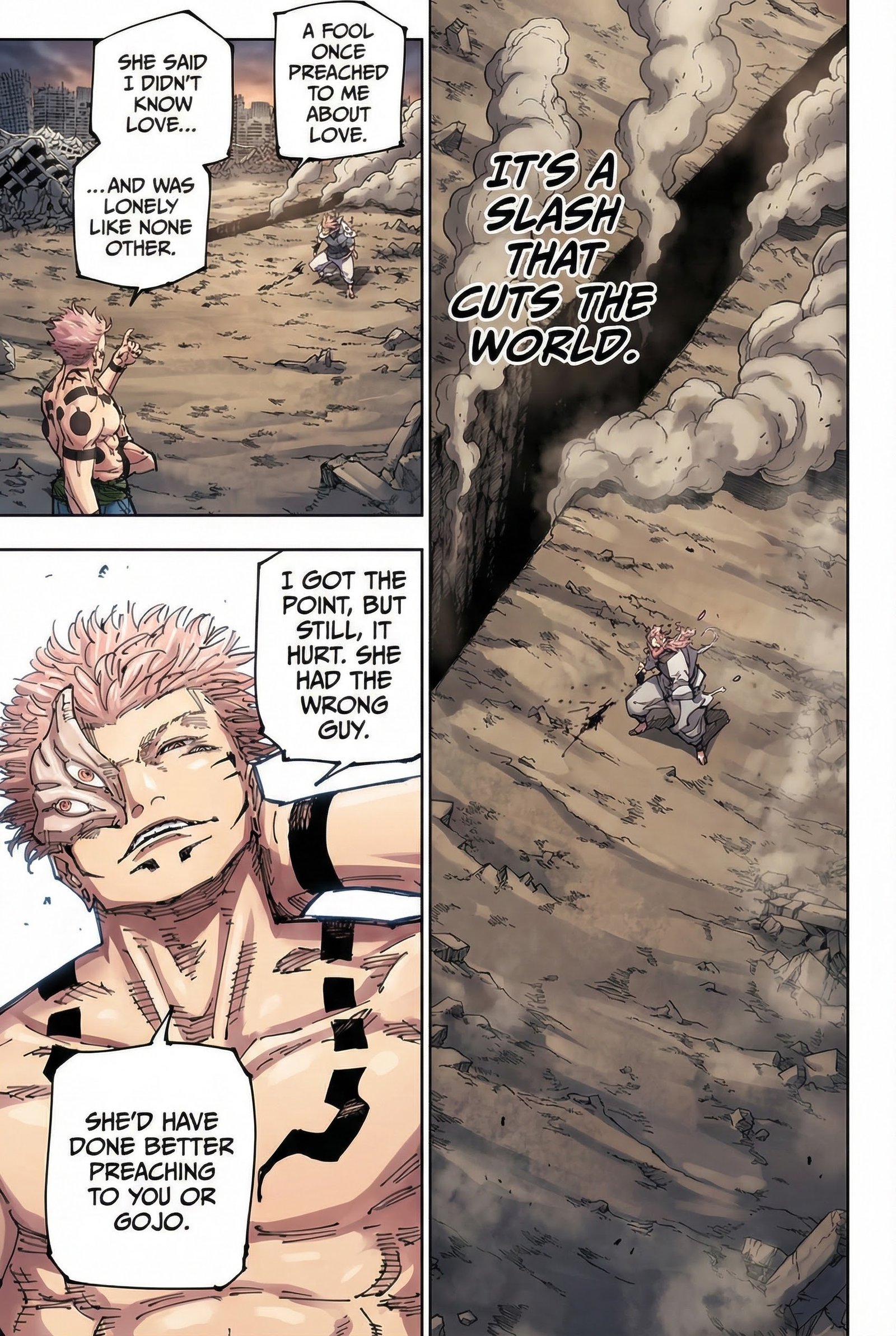 Jujutsu Kaisen Chapter 238 Page 9 - Colored Manga Panel