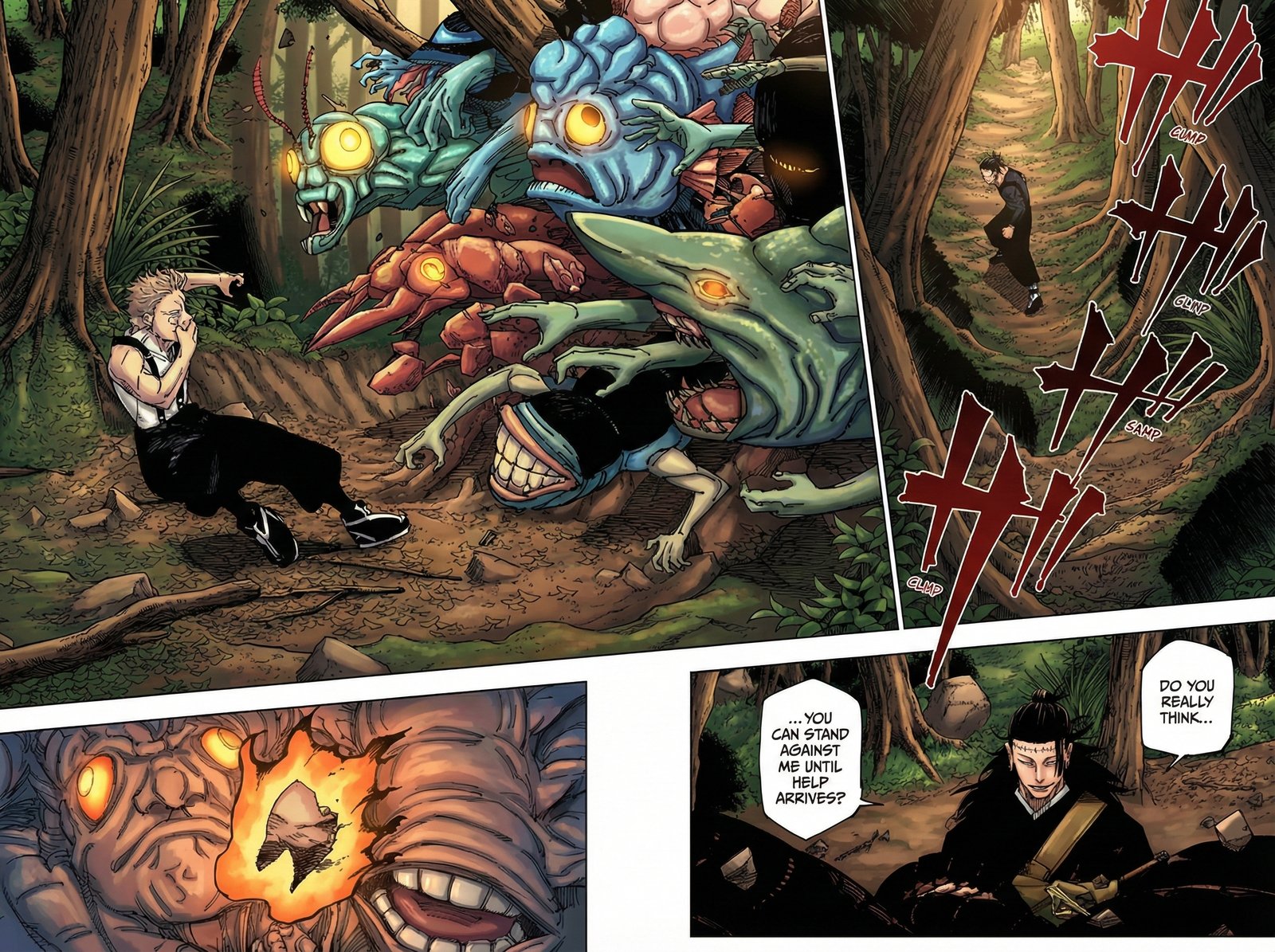 Jujutsu Kaisen Chapter 239 Page 11 - Colored Manga Panel