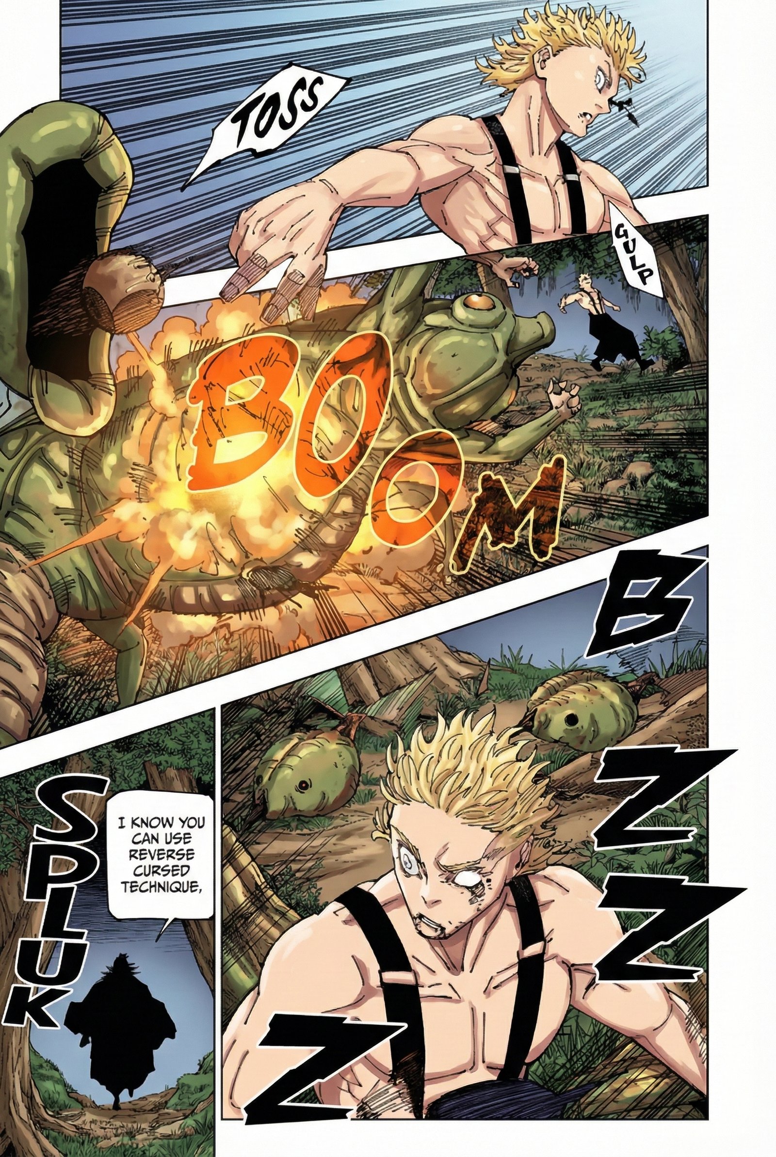 Jujutsu Kaisen Chapter 239 Page 13 - Colored Manga Panel