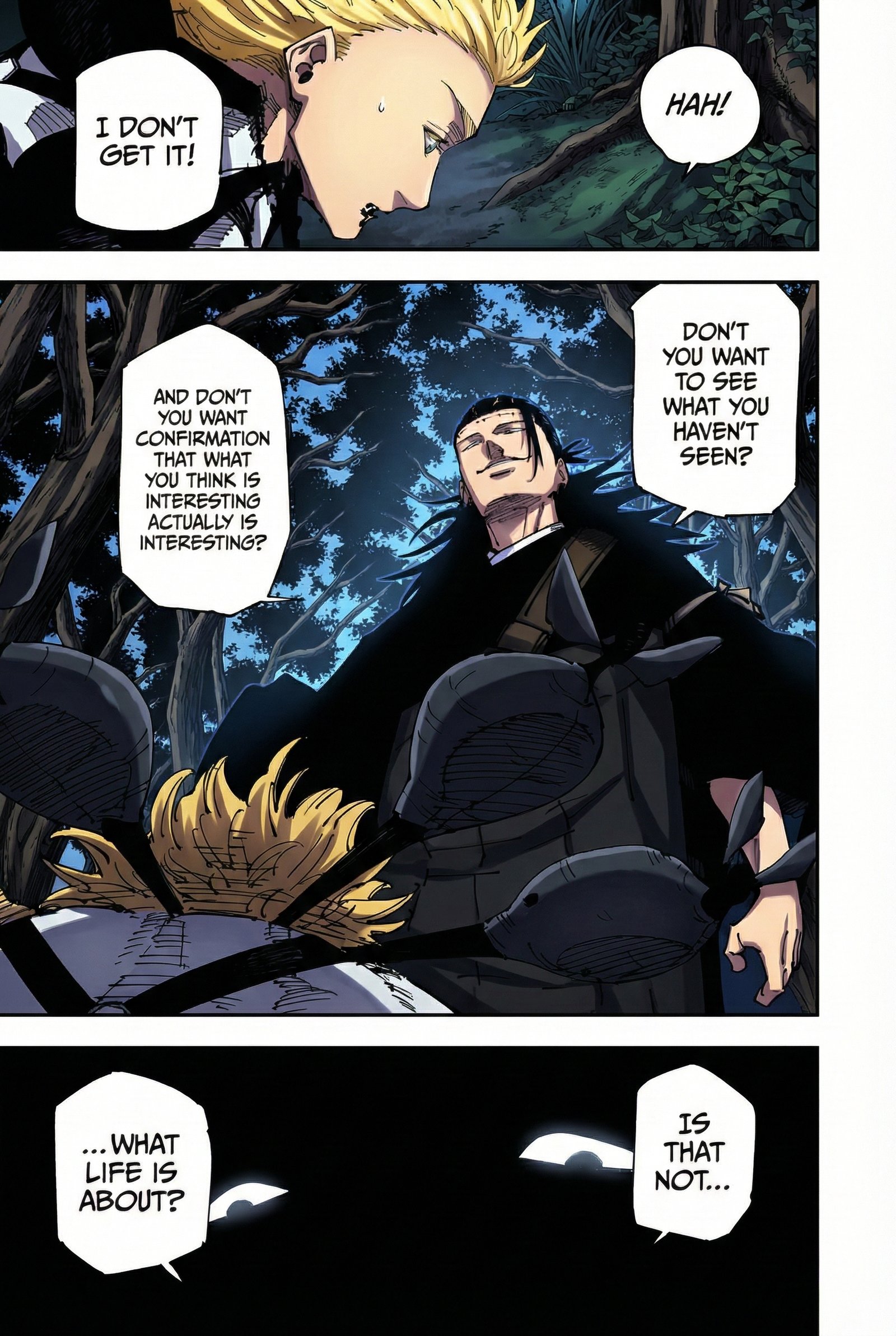 Jujutsu Kaisen Chapter 239 Page 14 - Colored Manga Panel