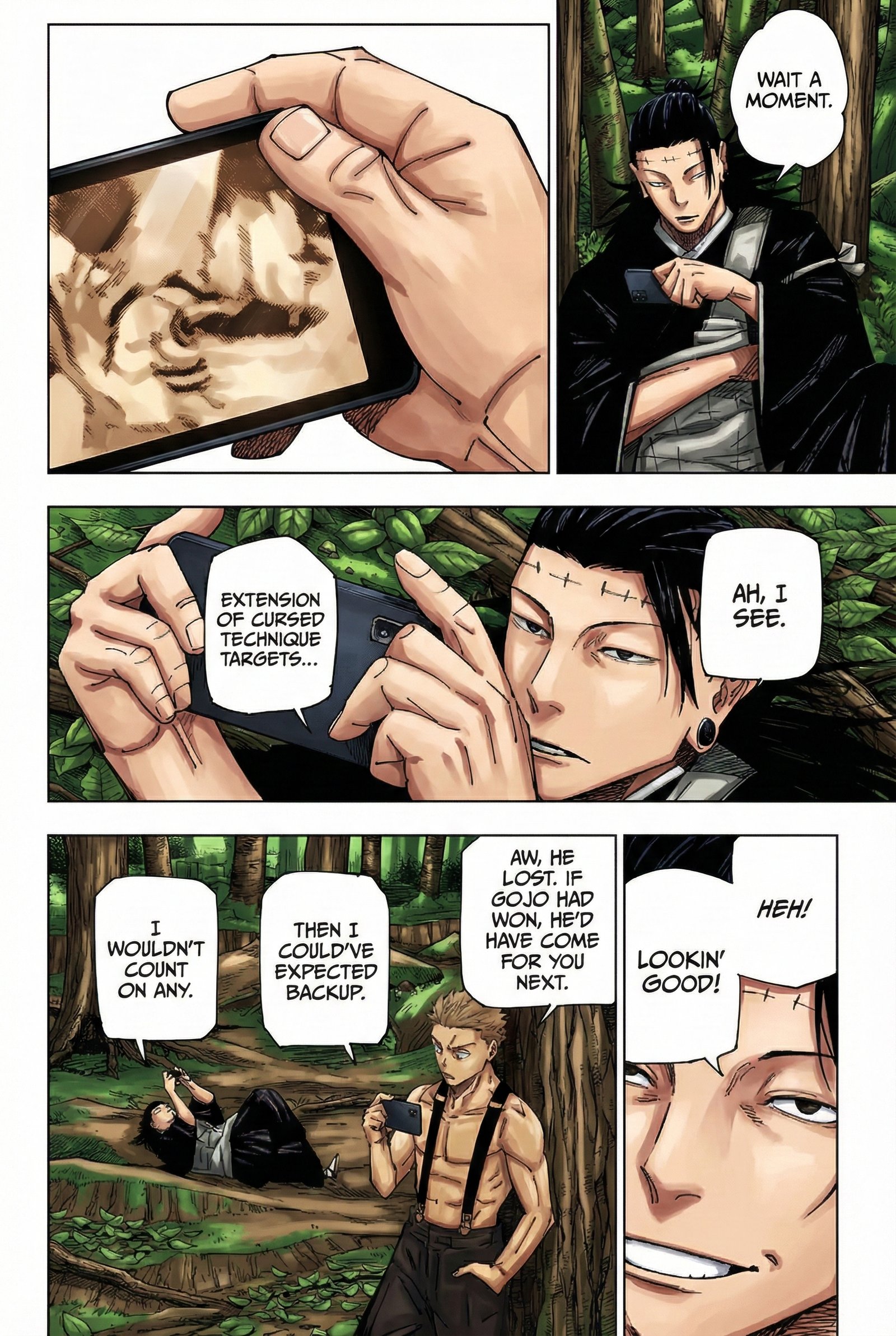 Jujutsu Kaisen Chapter 239 Page 9 - Colored Manga Panel