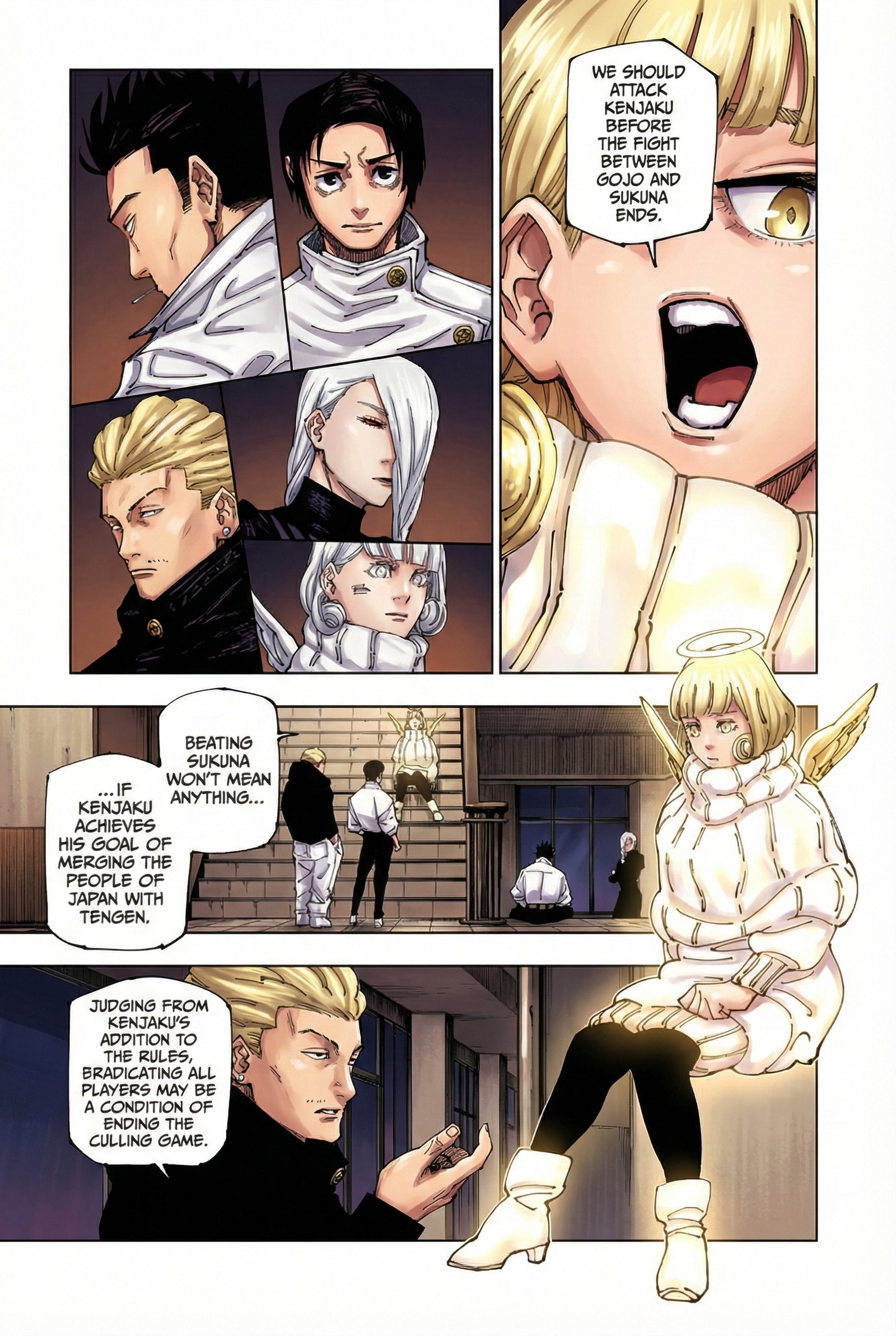 Jujutsu Kaisen Chapter 240 Page 1 - Colored Manga Panel