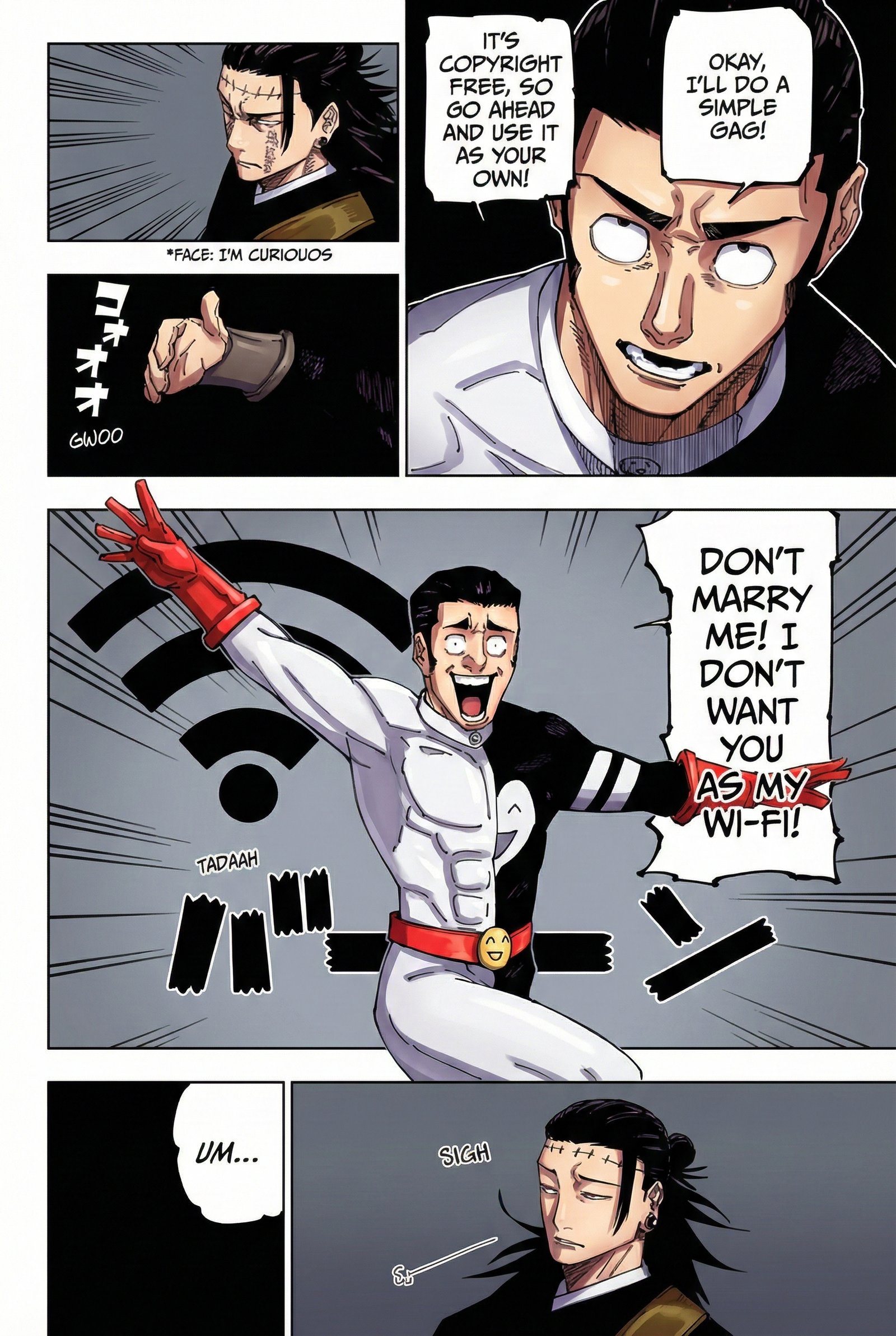 Jujutsu Kaisen Chapter 240 Page 10 - Colored Manga Panel