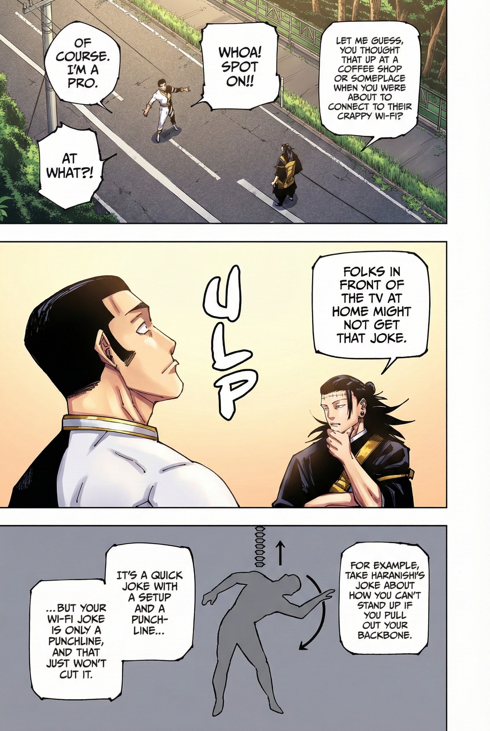 Jujutsu Kaisen Chapter 240 Page 11 - Colored Manga Panel