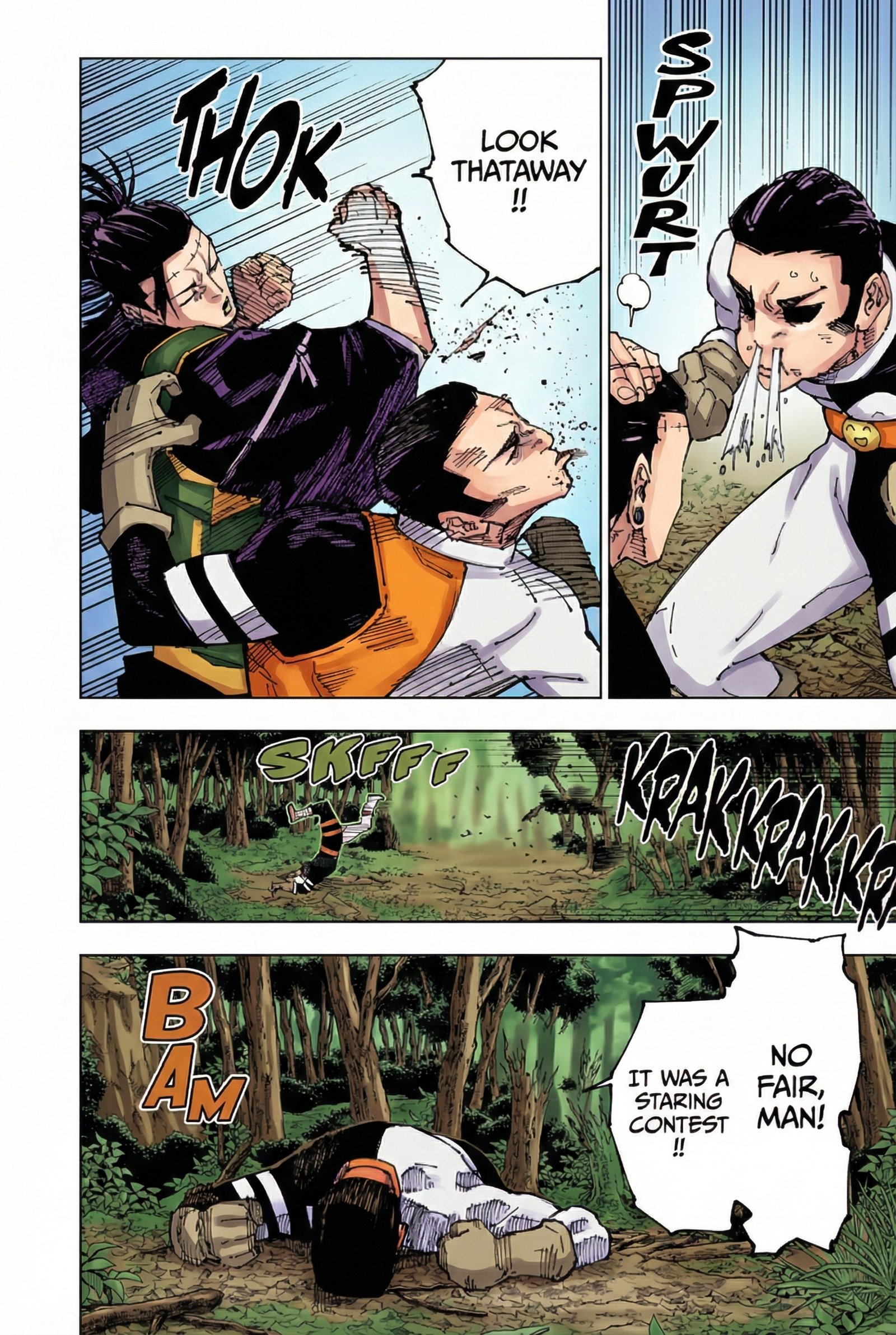 Jujutsu Kaisen Chapter 240 Page 16 - Colored Manga Panel