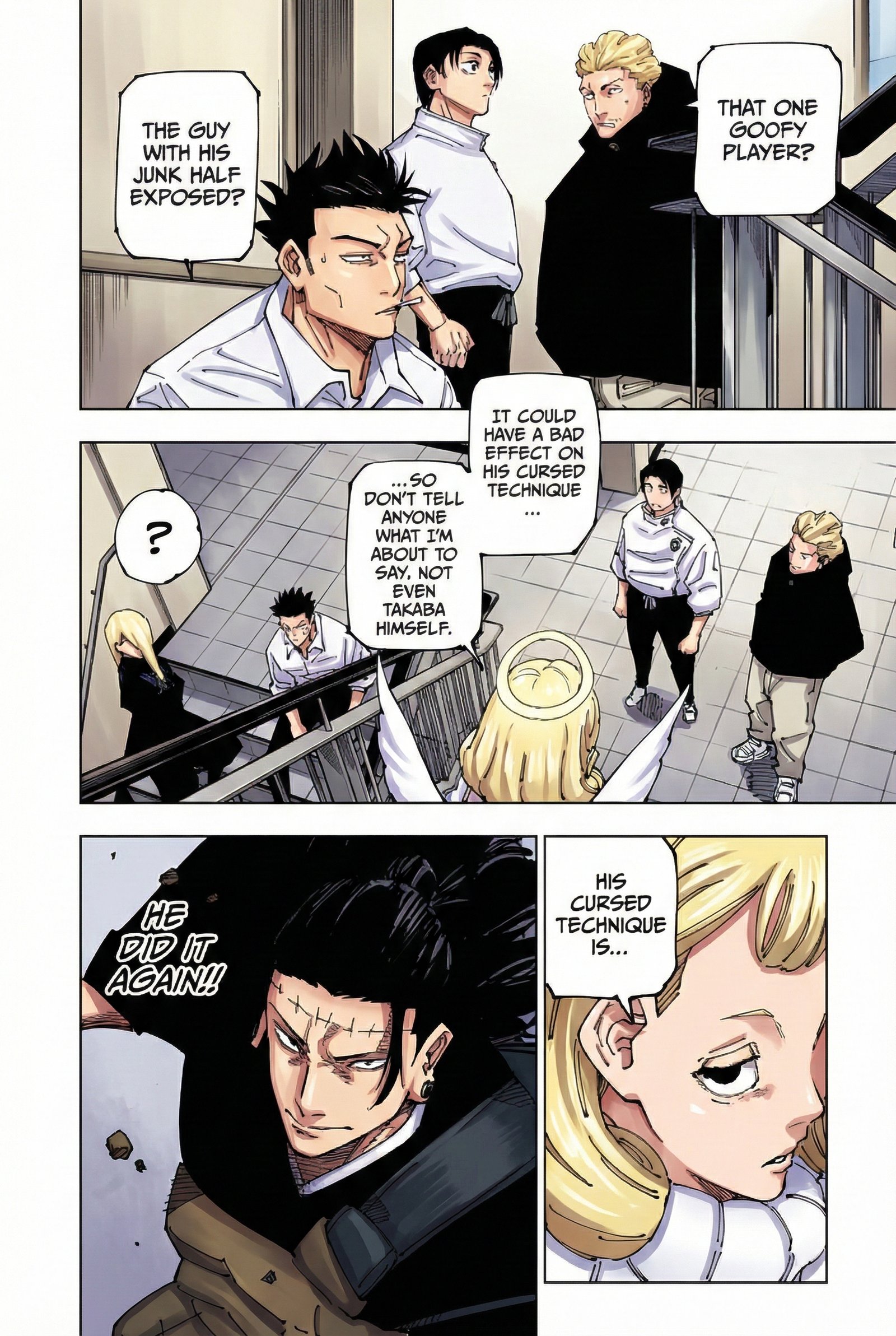 Jujutsu Kaisen Chapter 240 Page 4 - Colored Manga Panel