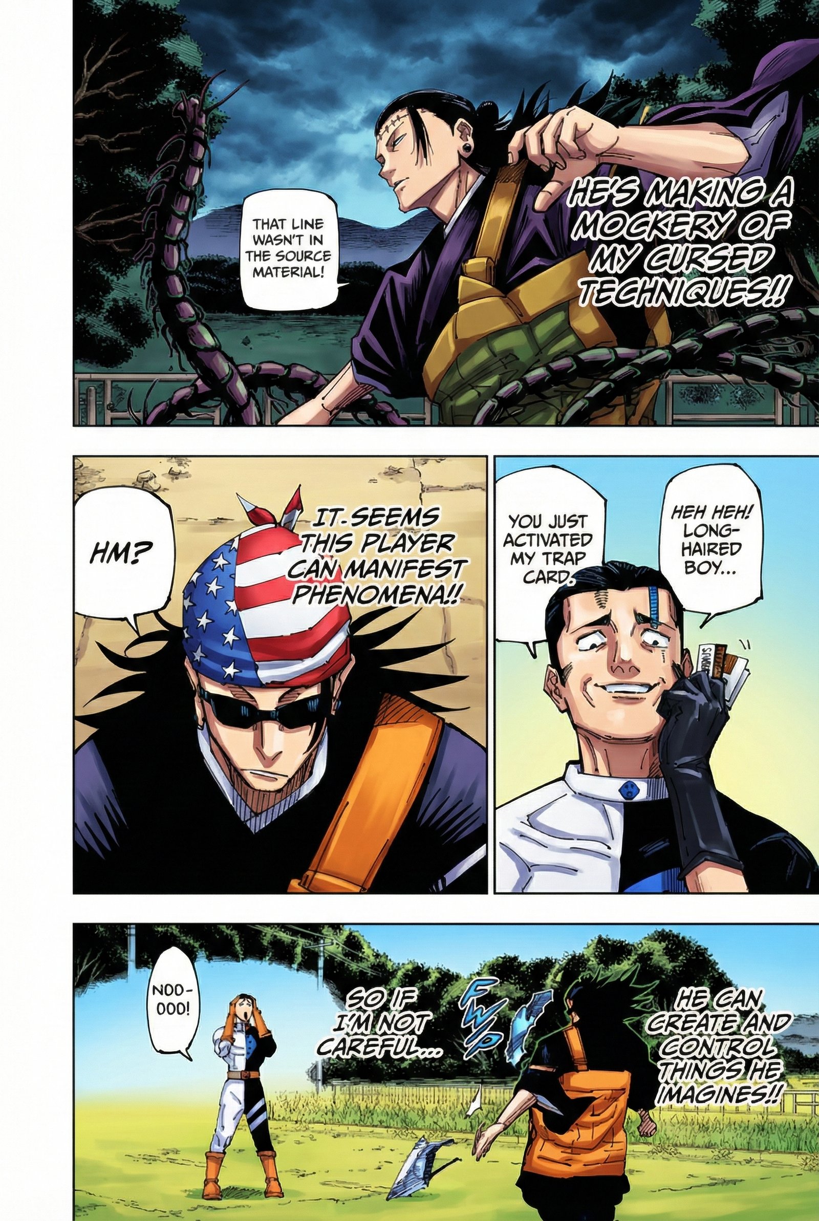 Jujutsu Kaisen Chapter 240 Page 6 - Colored Manga Panel