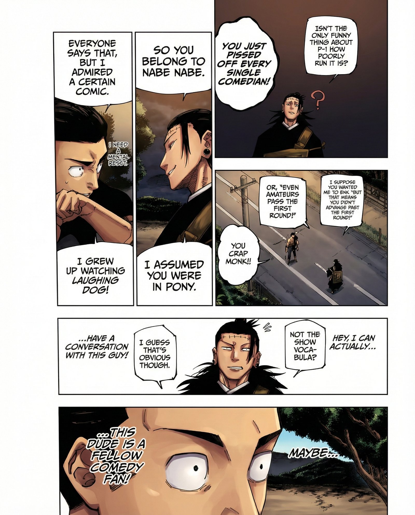 Jujutsu Kaisen Chapter 240 Page 8 - Colored Manga Panel