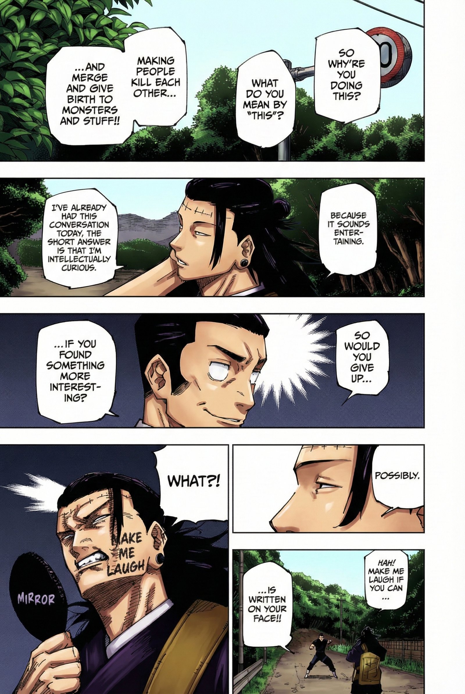 Jujutsu Kaisen Chapter 240 Page 9 - Colored Manga Panel